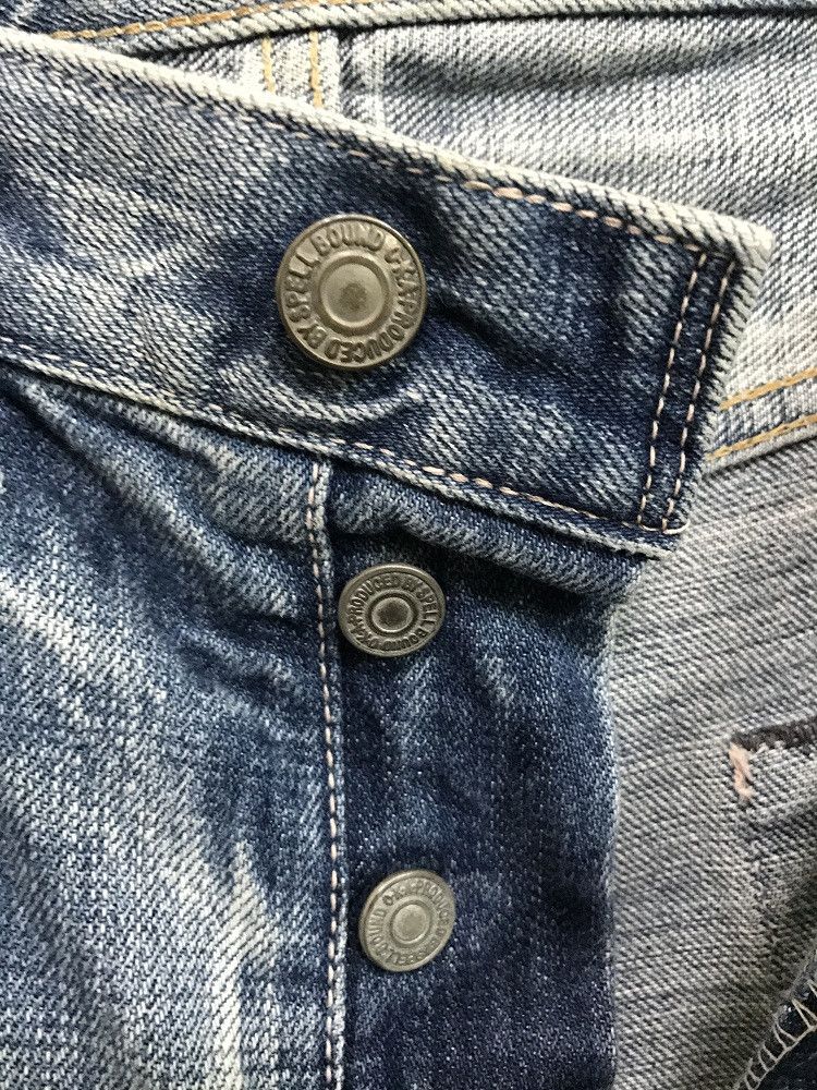 Spellbound SPELLBOUND Made in Japan Distressed Faded Buttonfly Denim Size US 32 / EU 48 - 7 Thumbnail