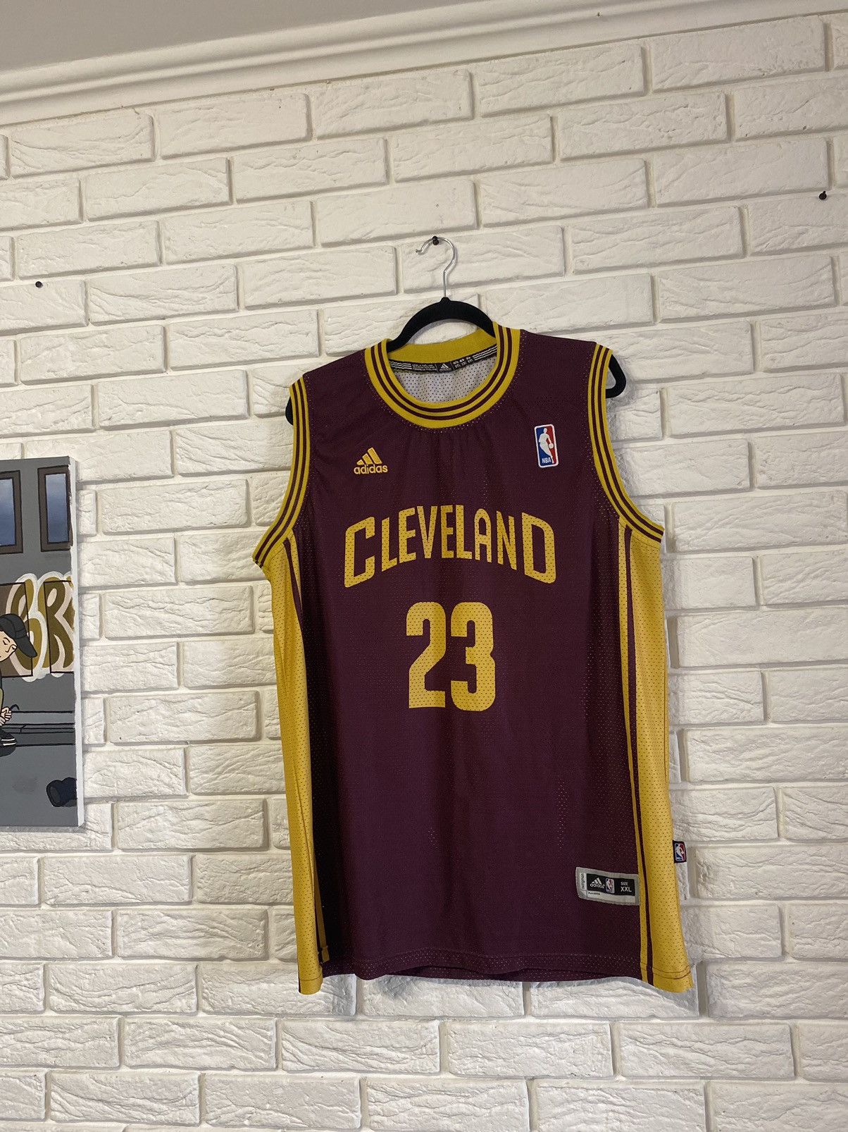 Adidas Cleveland Cavaliers #23 James Lebron NBA 13 Jersey