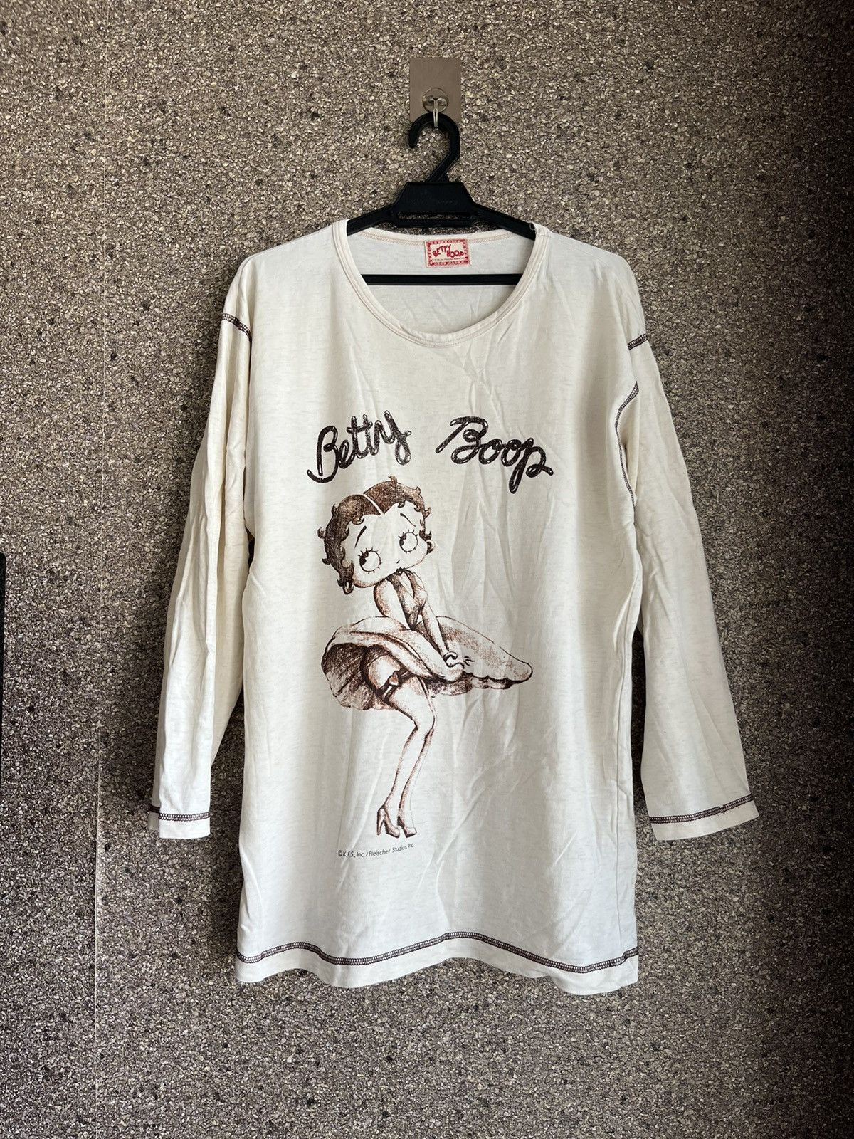 Image of Vintage Betty Boop Ft5 in Beige, Men's (Size XL)