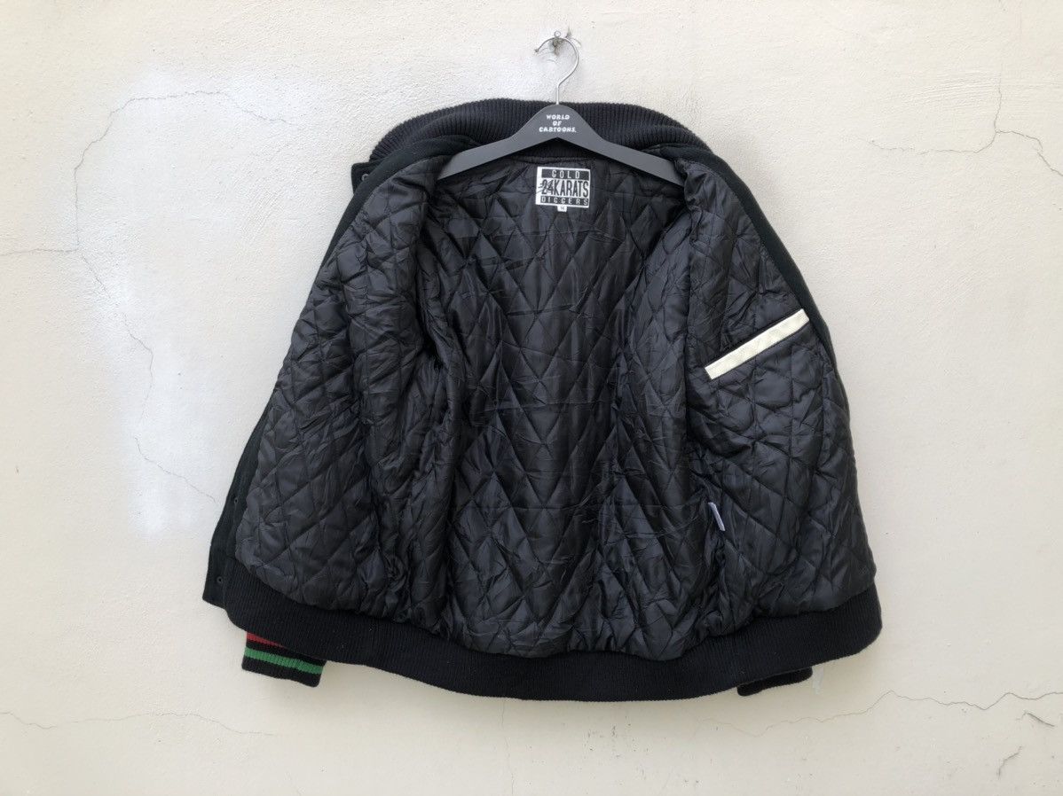 Leather Japan Designer 24 Karats Gold Diggers Varsity Jacket Size US M / EU 48-50 / 2 - 22 Thumbnail
