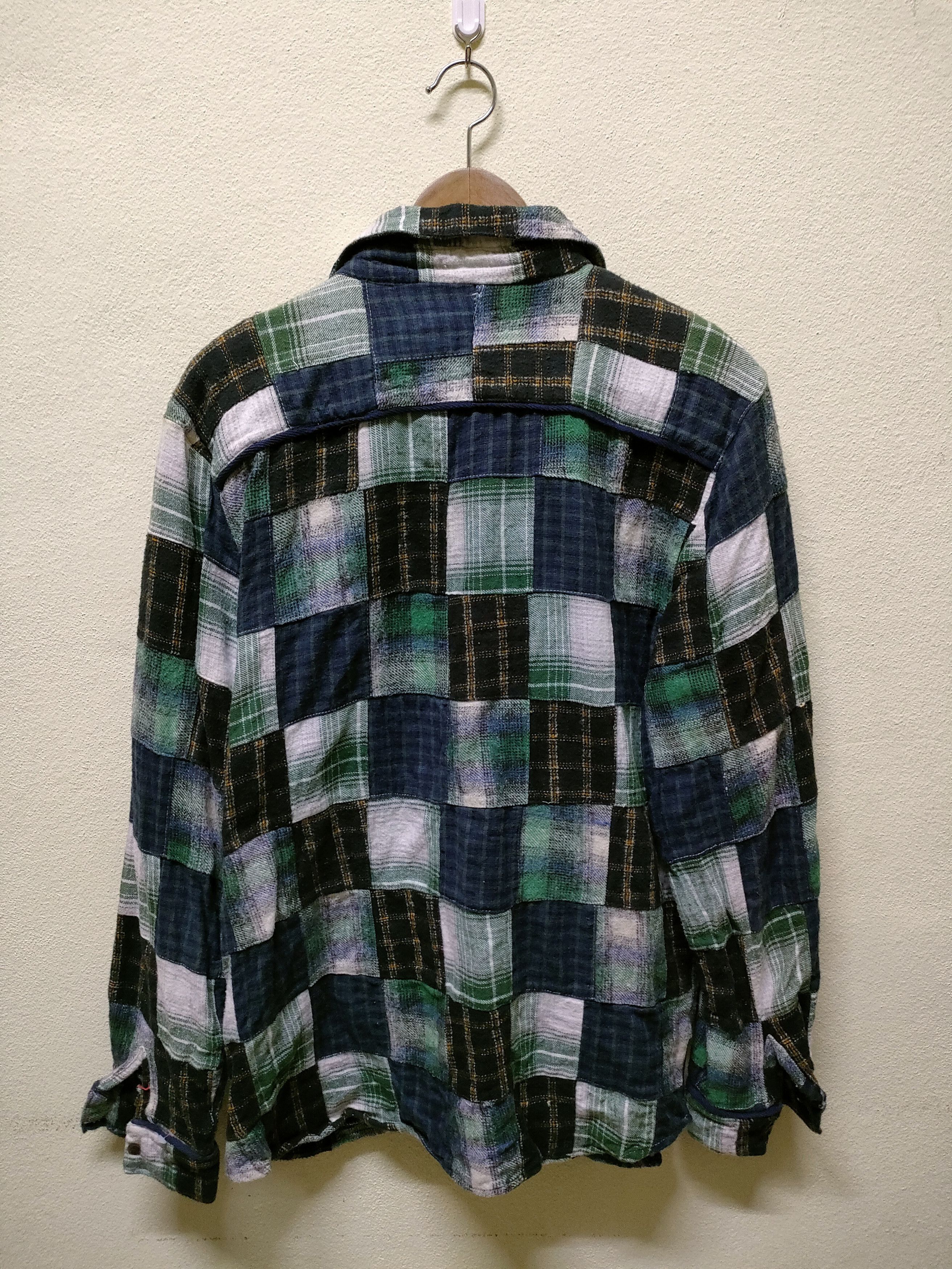 Flannel × Global Work × Vintage 💥 Best Offer 💥 Global Work Patchwork Flannel Size US L / EU 52-54 / 3 - 3 Thumbnail