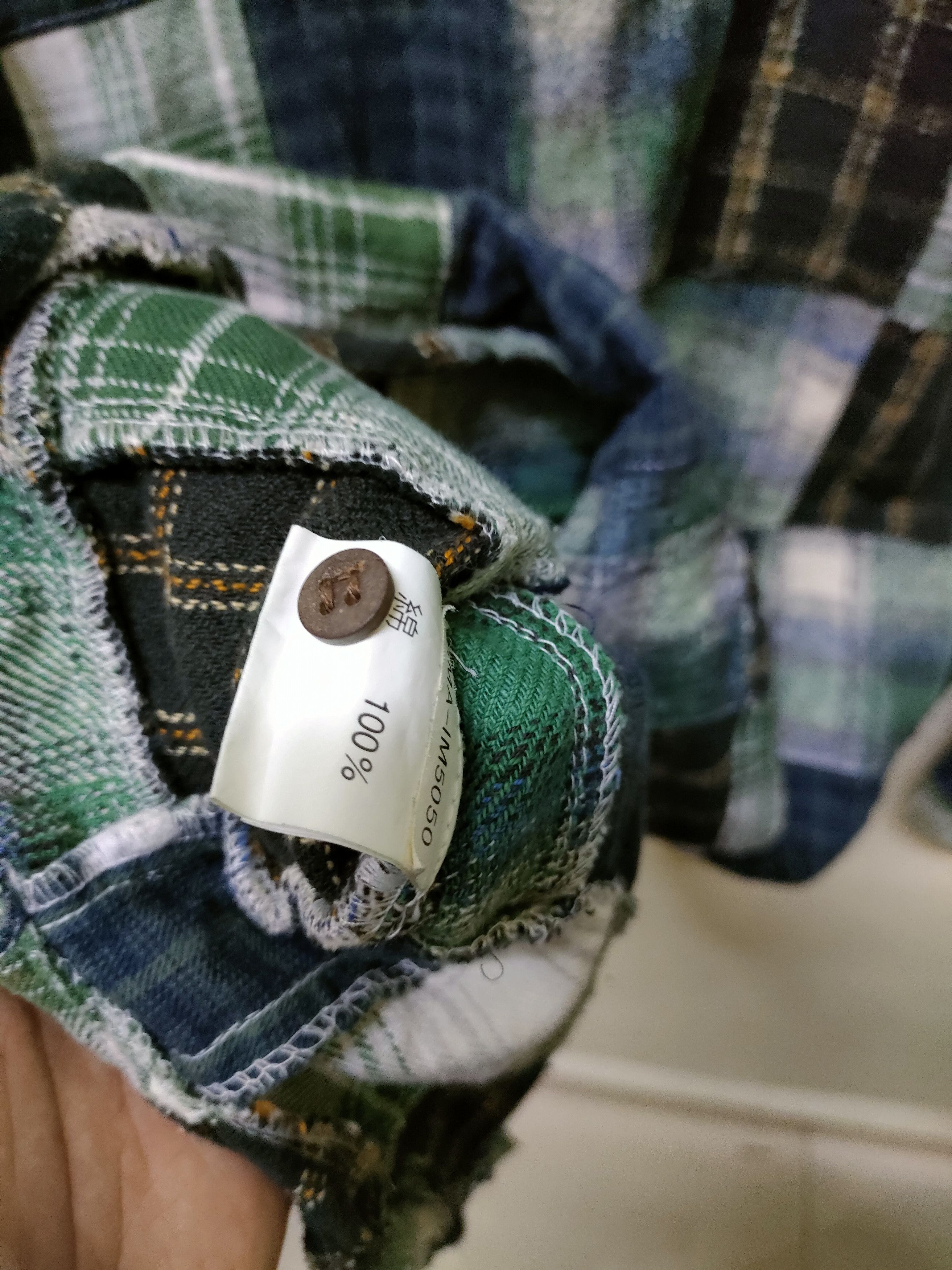 Flannel × Global Work × Vintage 💥 Best Offer 💥 Global Work Patchwork Flannel Size US L / EU 52-54 / 3 - 2 Thumbnail