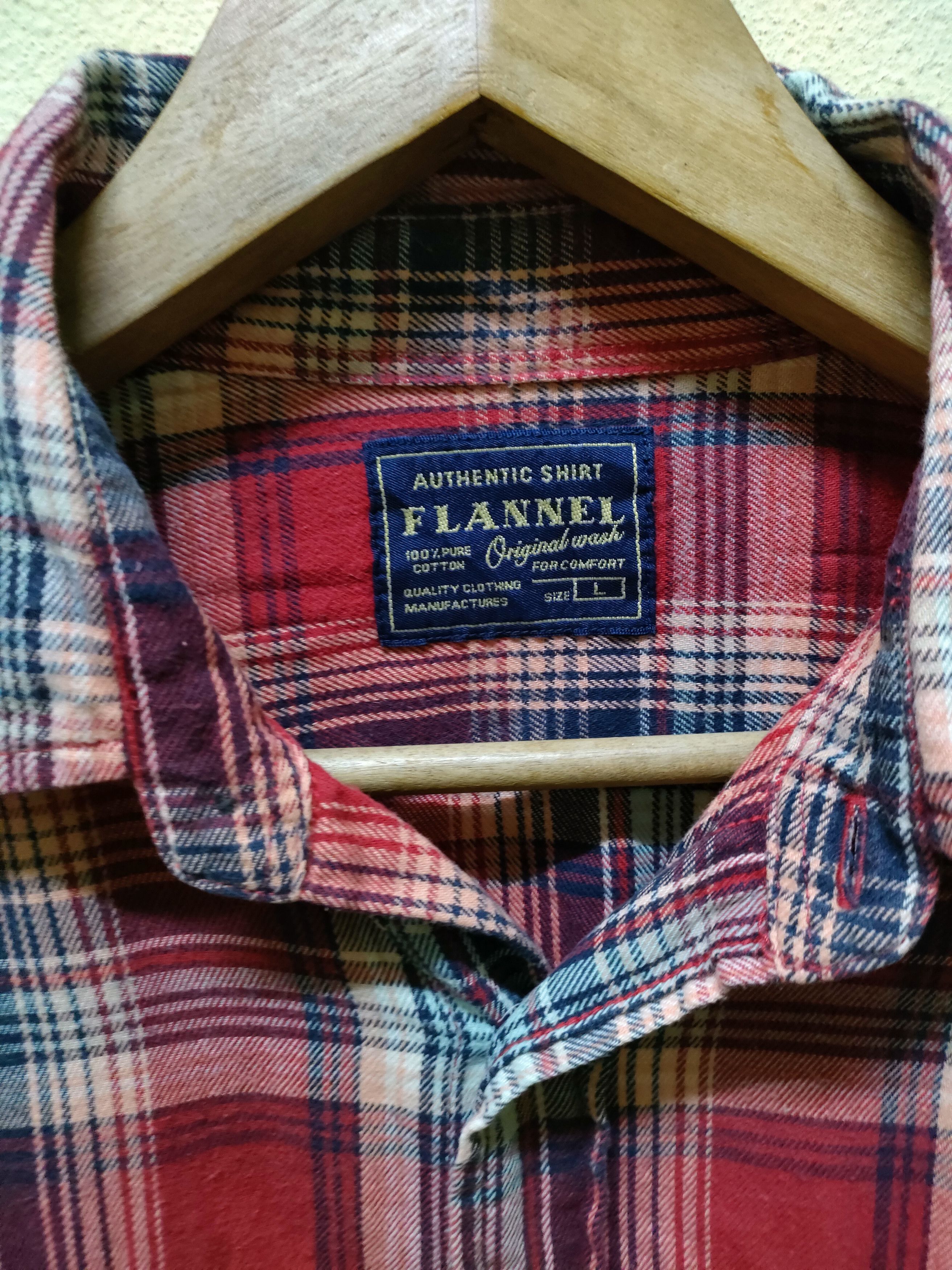 Flannel × Uniqlo × Vintage 🔥 Steal 🔥 Uniqlo Flannel Double Pocket Size US L / EU 52-54 / 3 - 6 Thumbnail
