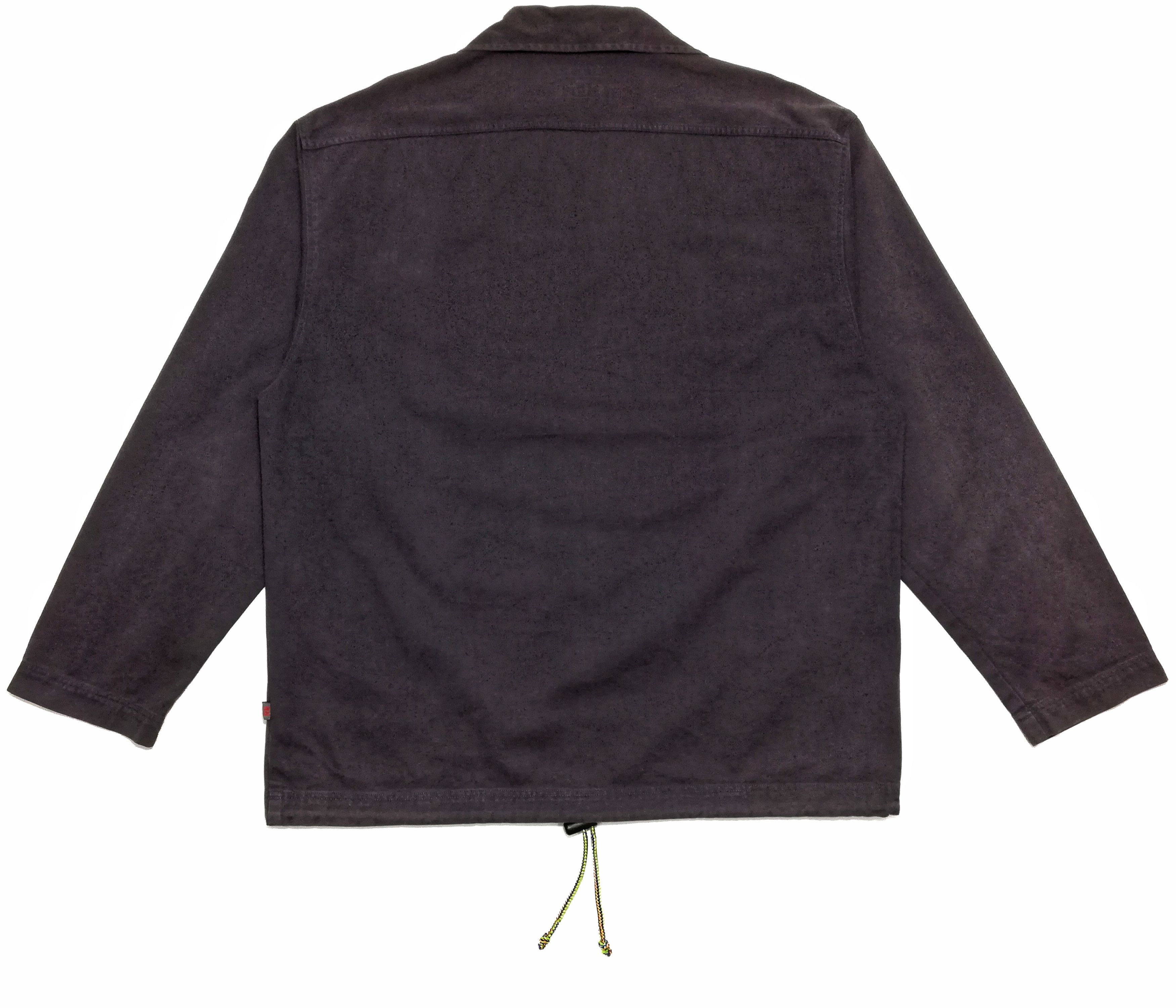 R.Newbold × Vintage 🔥Fishermans Smock Pullover Navy Design Draw String🔥 Size US M / EU 48-50 / 2 - 13 Thumbnail