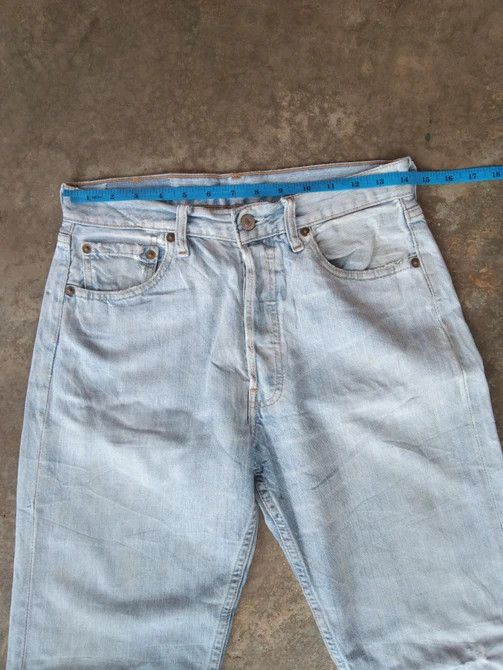 Levi's Vintage Levi's 501 Straight Leg Distressed Jeans 28x30 Size US 28 / EU 44 - 10 Thumbnail