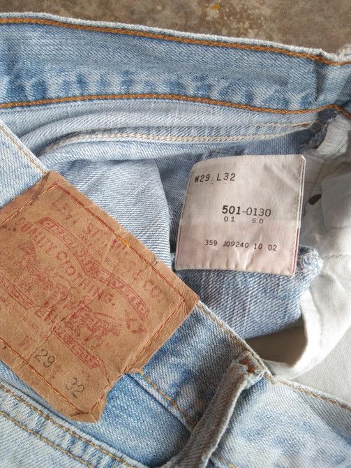 Levi's Vintage Levi's 501 Straight Leg Distressed Jeans 28x30 Size US 28 / EU 44 - 11 Thumbnail