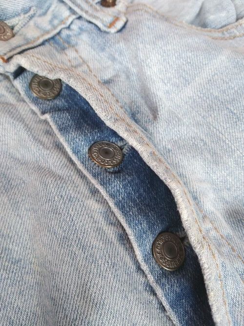 Levi's Vintage Levi's 501 Straight Leg Distressed Jeans 28x30 Size US 28 / EU 44 - 9 Thumbnail