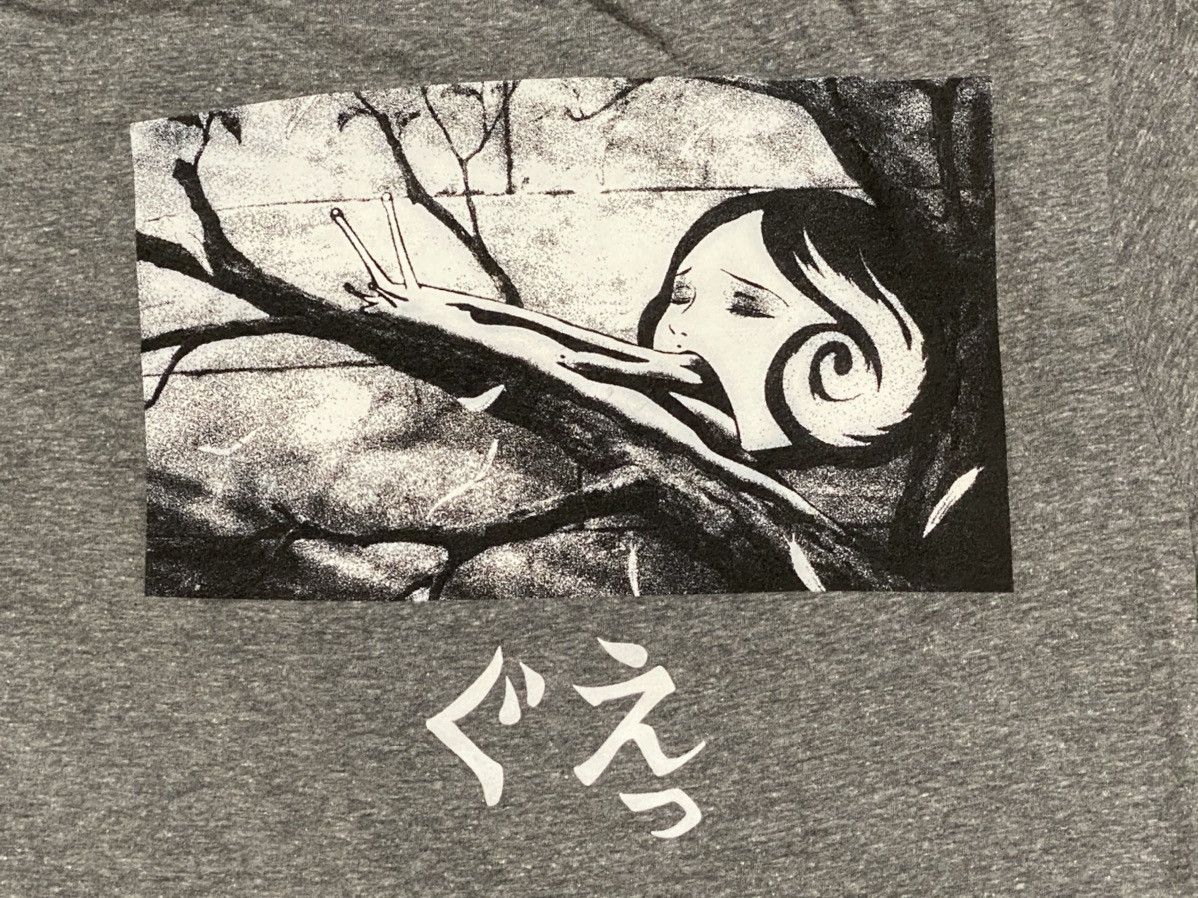 Ripple Junction Junji Ito Slug Girl L/S Tee Size US M / EU 48-50 / 2 - 6 Thumbnail
