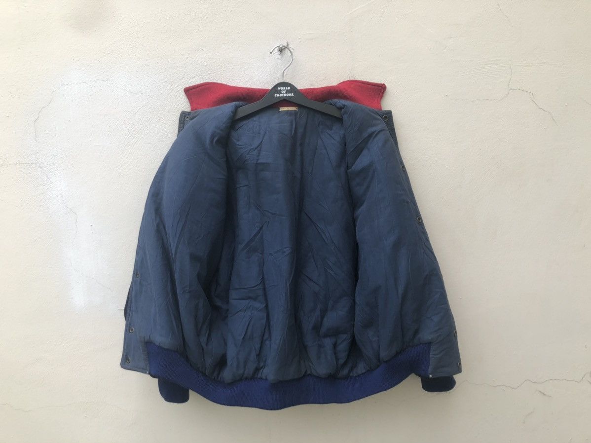 PERSON'S 80s Person’s Japan Spell Out Varsity Oversize Bomber Wool Size US XL / EU 56 / 4 - 18 Thumbnail