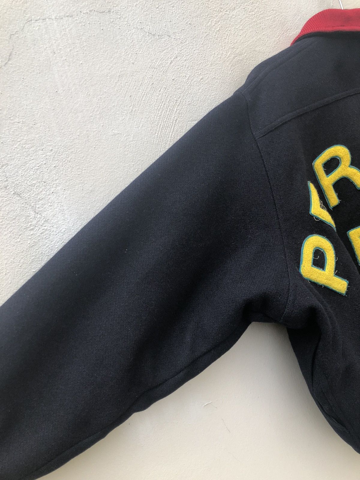 PERSON'S 80s Person’s Japan Spell Out Varsity Oversize Bomber Wool Size US XL / EU 56 / 4 - 10 Thumbnail