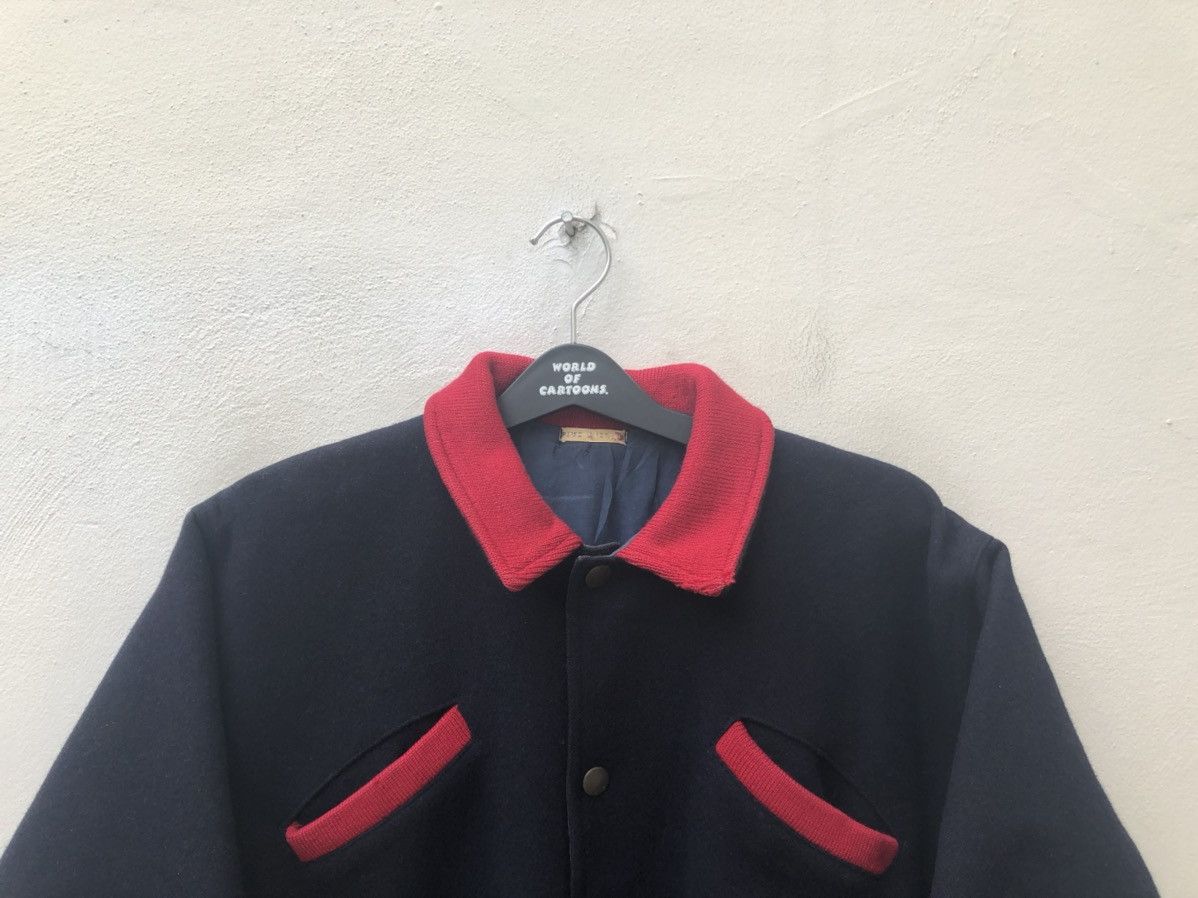 PERSON'S 80s Person’s Japan Spell Out Varsity Oversize Bomber Wool Size US XL / EU 56 / 4 - 14 Thumbnail