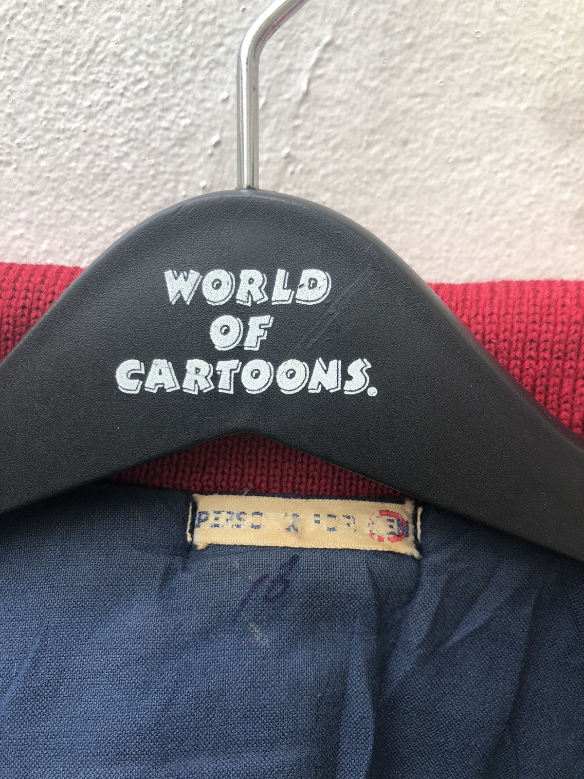 PERSON'S 80s Person’s Japan Spell Out Varsity Oversize Bomber Wool Size US XL / EU 56 / 4 - 20 Thumbnail