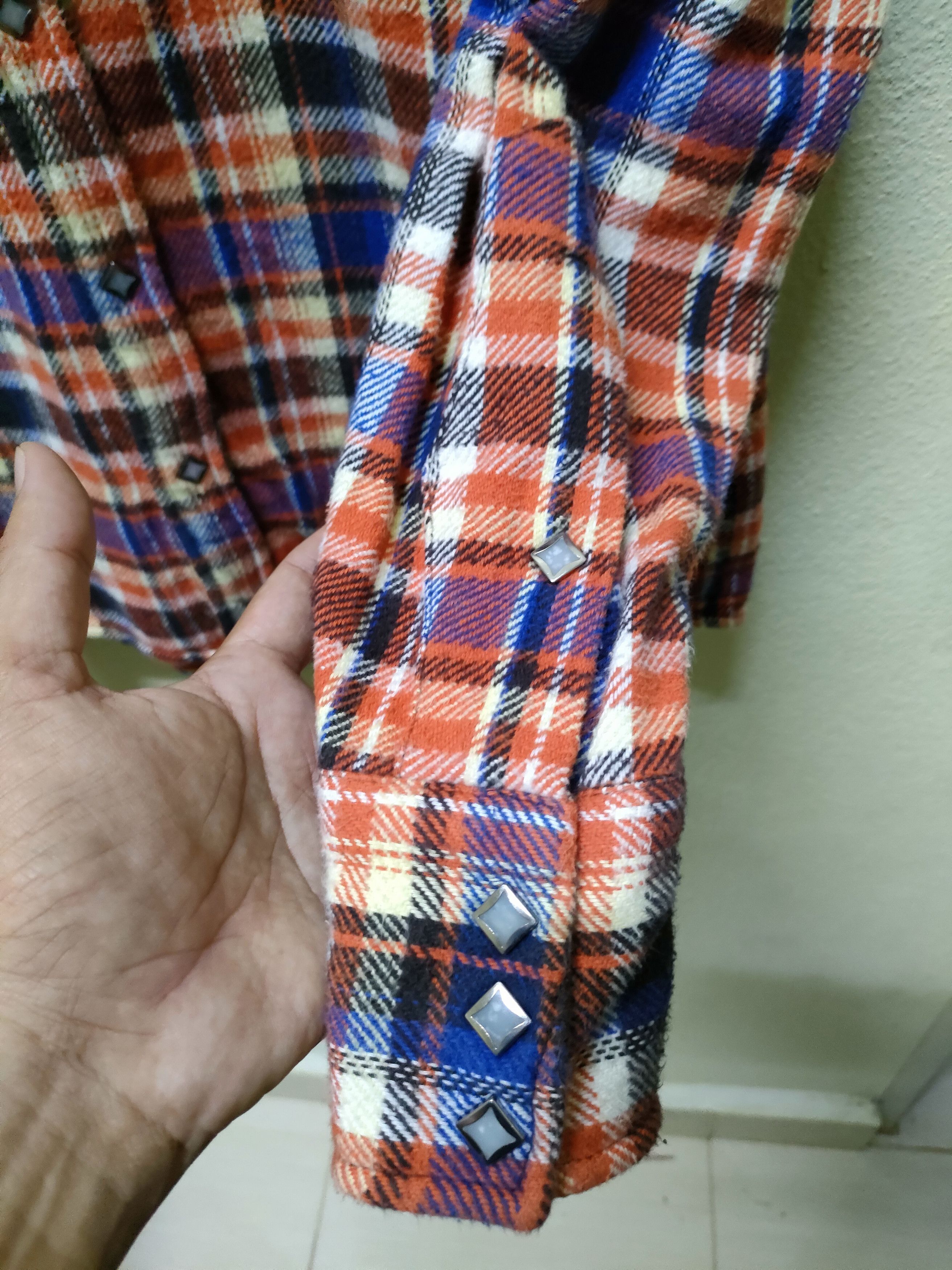 Flannel × Lee × Vintage 🔥 Steal 🔥 Lee Snap Button Flannel Size US L / EU 52-54 / 3 - 5 Thumbnail