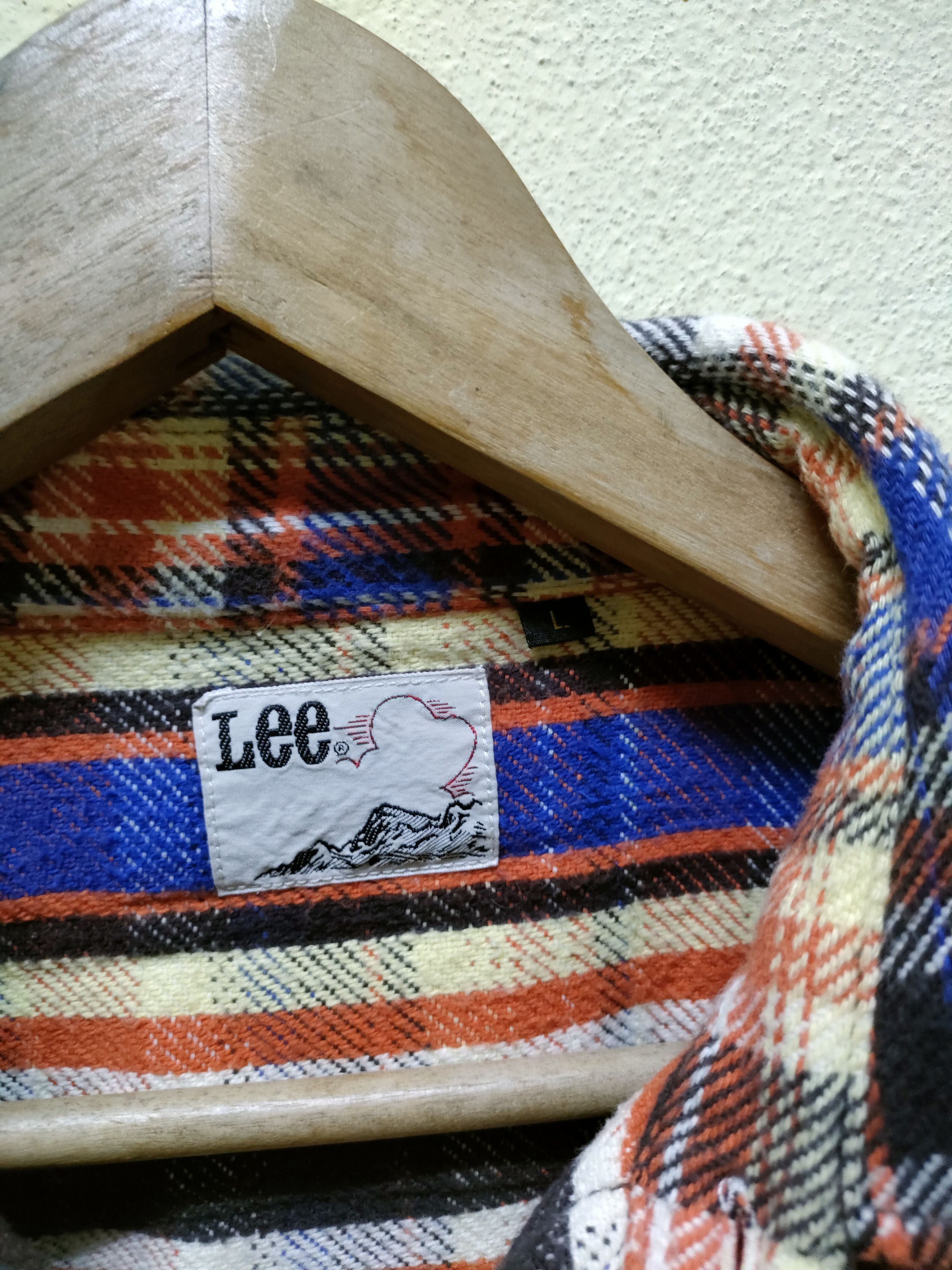 Flannel × Lee × Vintage 🔥 Steal 🔥 Lee Snap Button Flannel Size US L / EU 52-54 / 3 - 7 Thumbnail