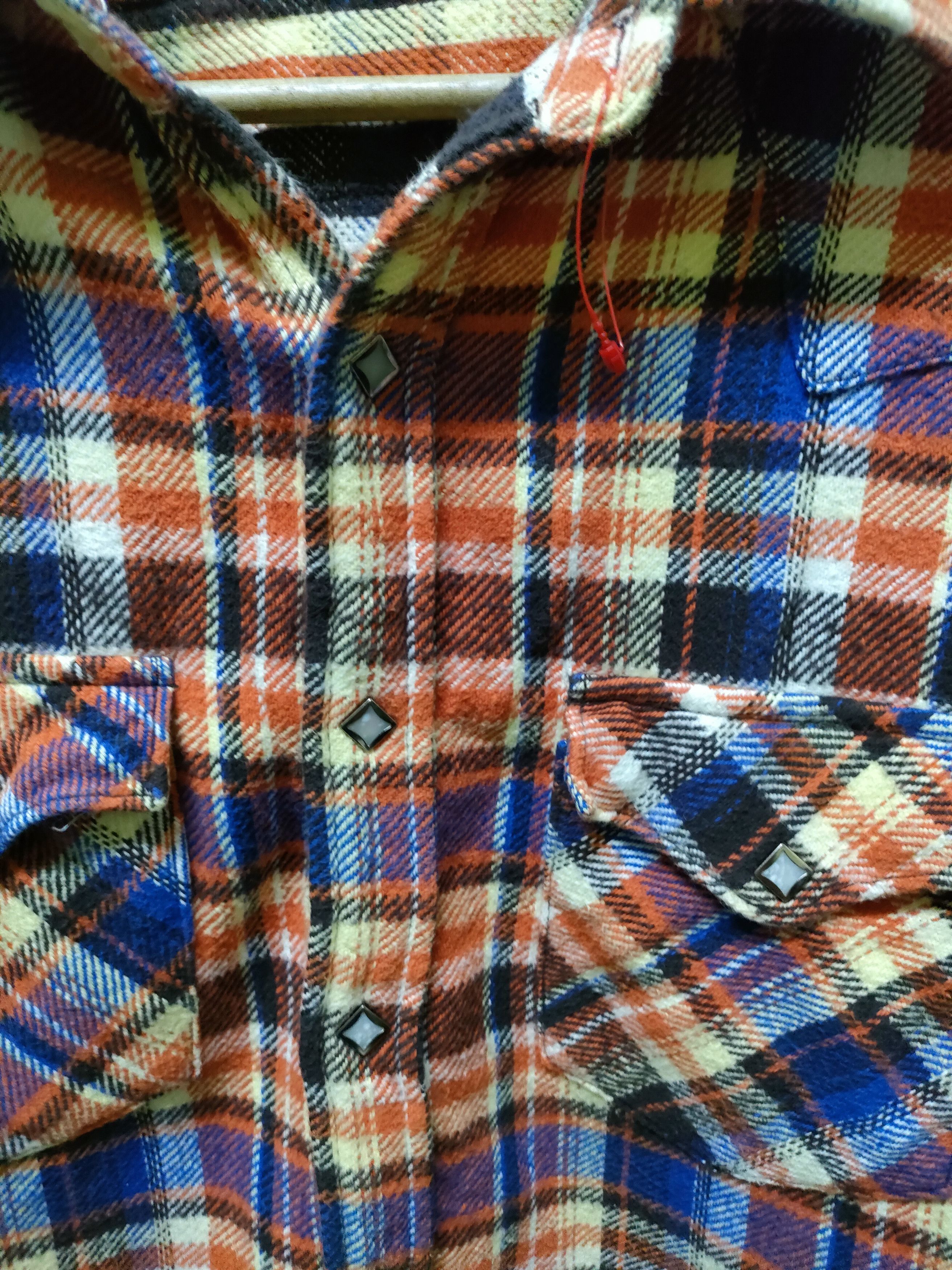 Flannel × Lee × Vintage 🔥 Steal 🔥 Lee Snap Button Flannel Size US L / EU 52-54 / 3 - 6 Thumbnail