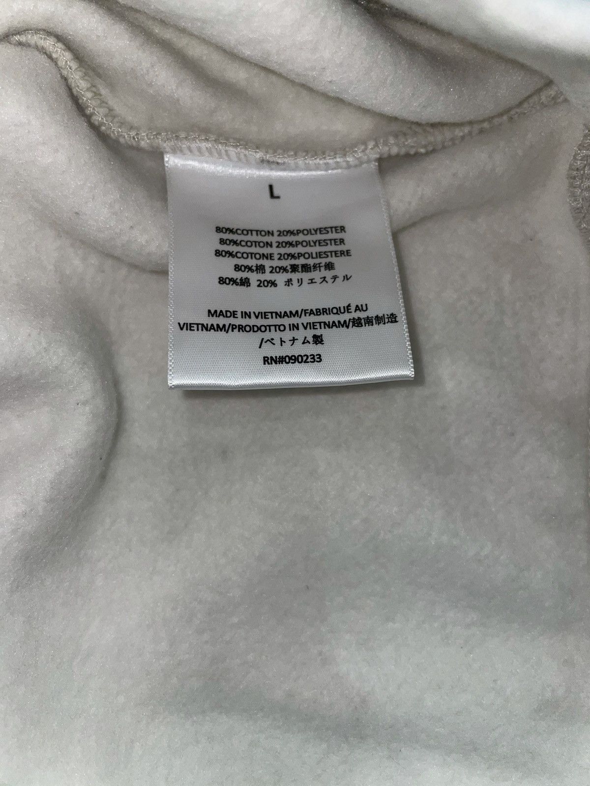 Fear of God Fear of God Essentials Light Oatmeal Hoodie Size US L / EU 52-54 / 3 - 4 Thumbnail