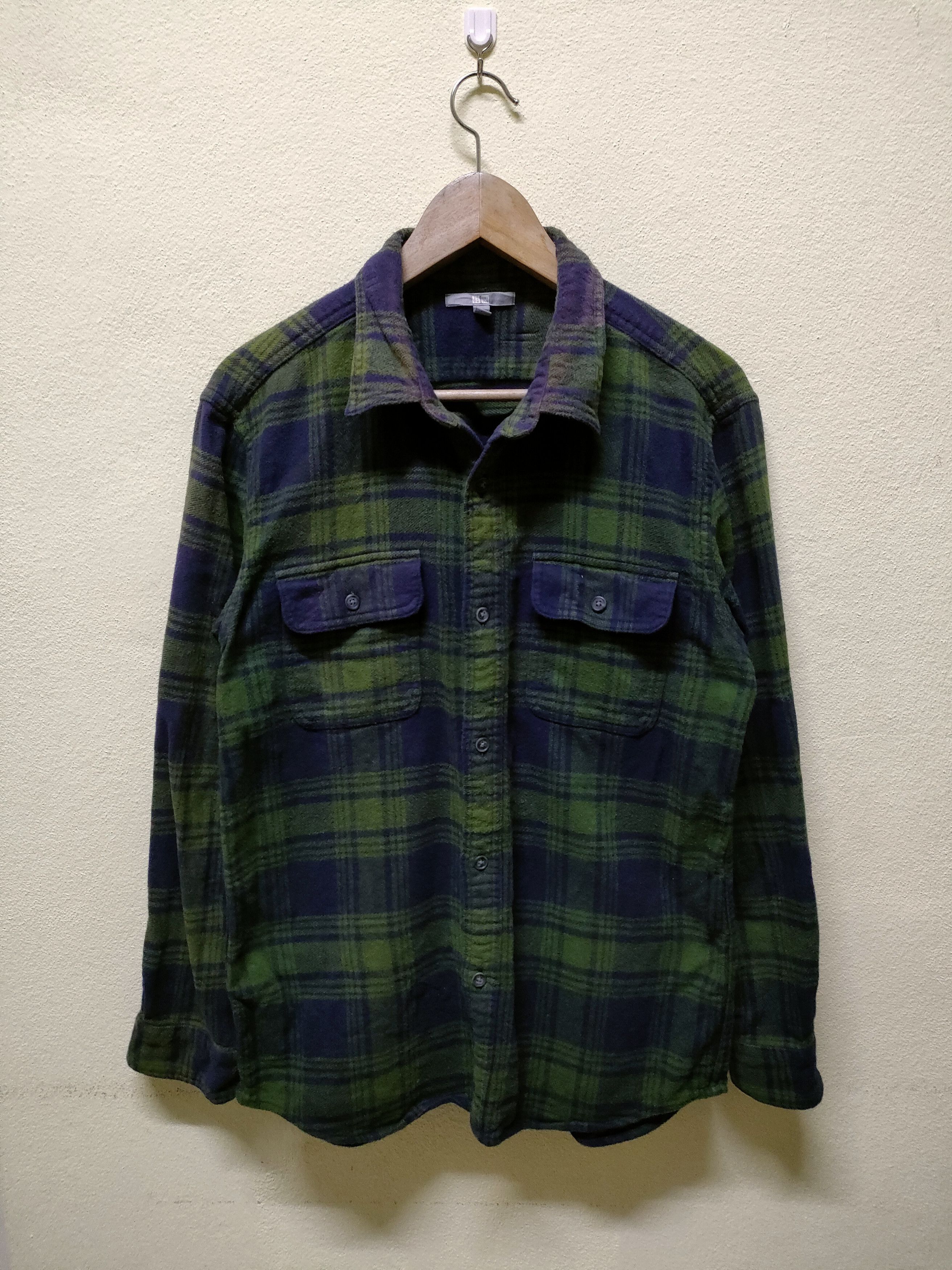 Flannel × Uniqlo × Vintage 🔥Steal🔥 Uniqlo Flannel Double Pocket Size US L / EU 52-54 / 3 - 1 Thumbnail