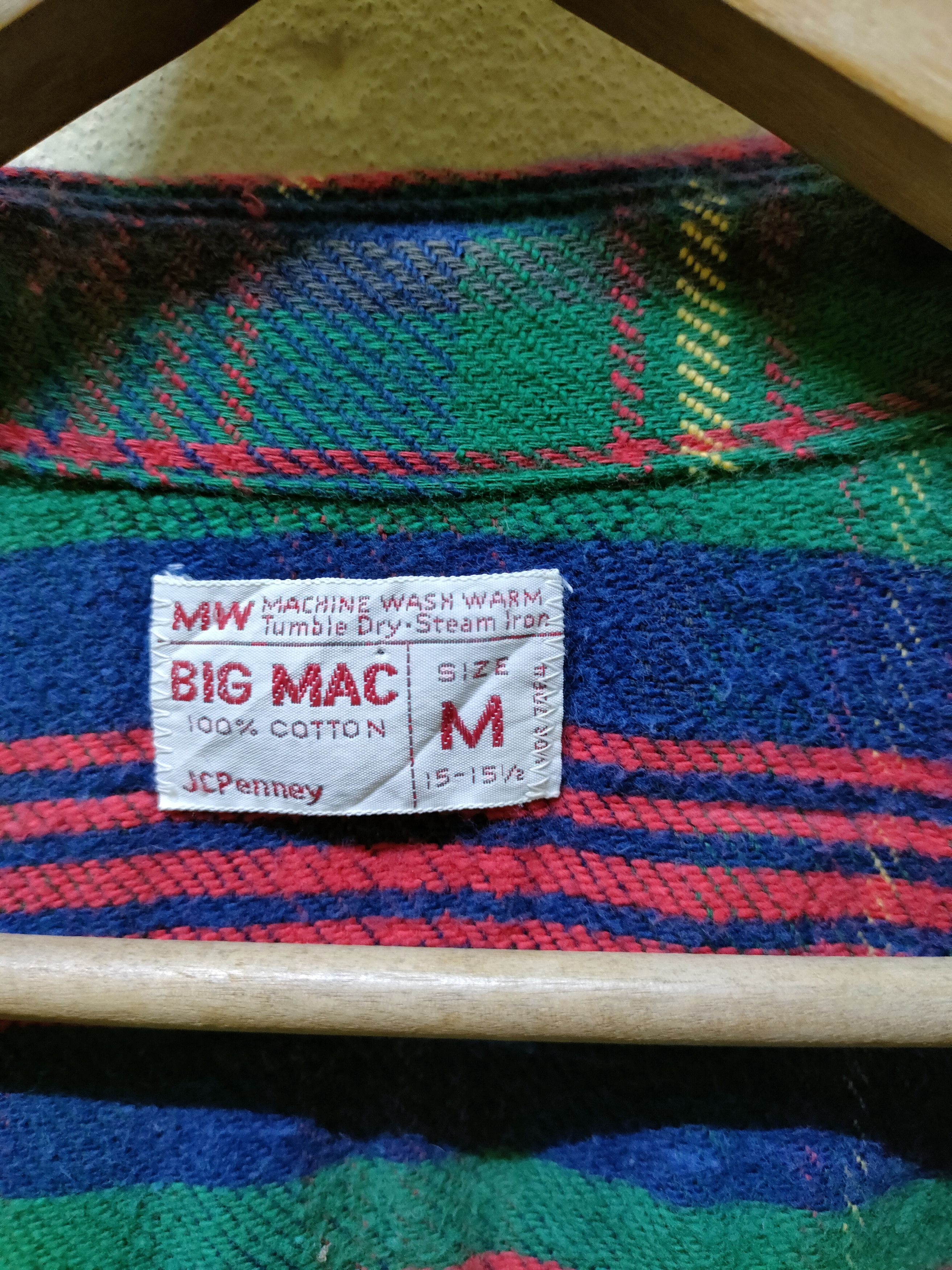 Big Mac × Flannel × Vintage 💥 Best Offer 💥 Vintage Big Mac Distressed Flannel Size US M / EU 48-50 / 2 - 6 Thumbnail