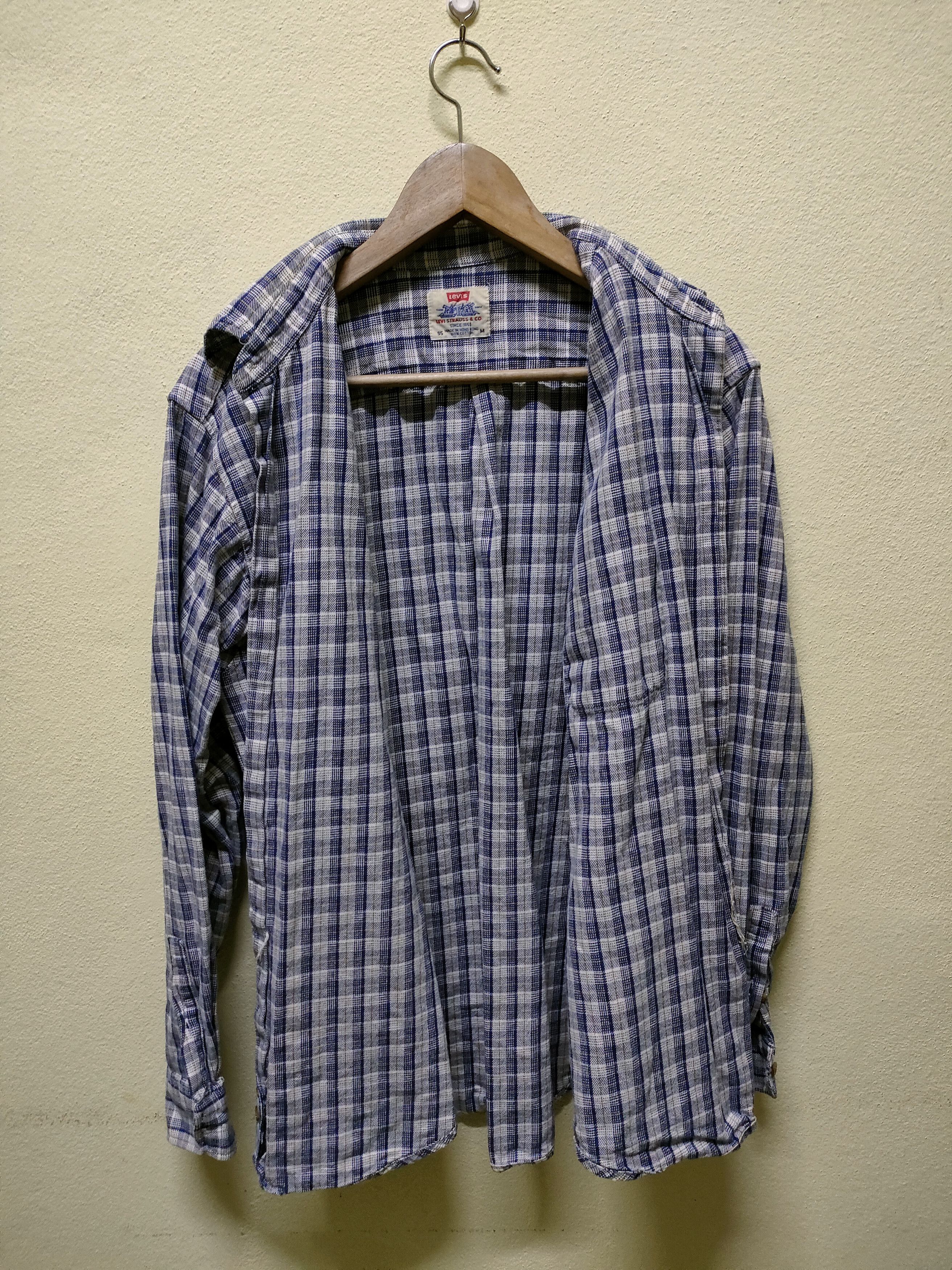 Flannel × Levi's × Levi's Vintage Clothing 🔥 Steal 🔥 Levi's Flannel Single Pocket Size US M / EU 48-50 / 2 - 8 Thumbnail