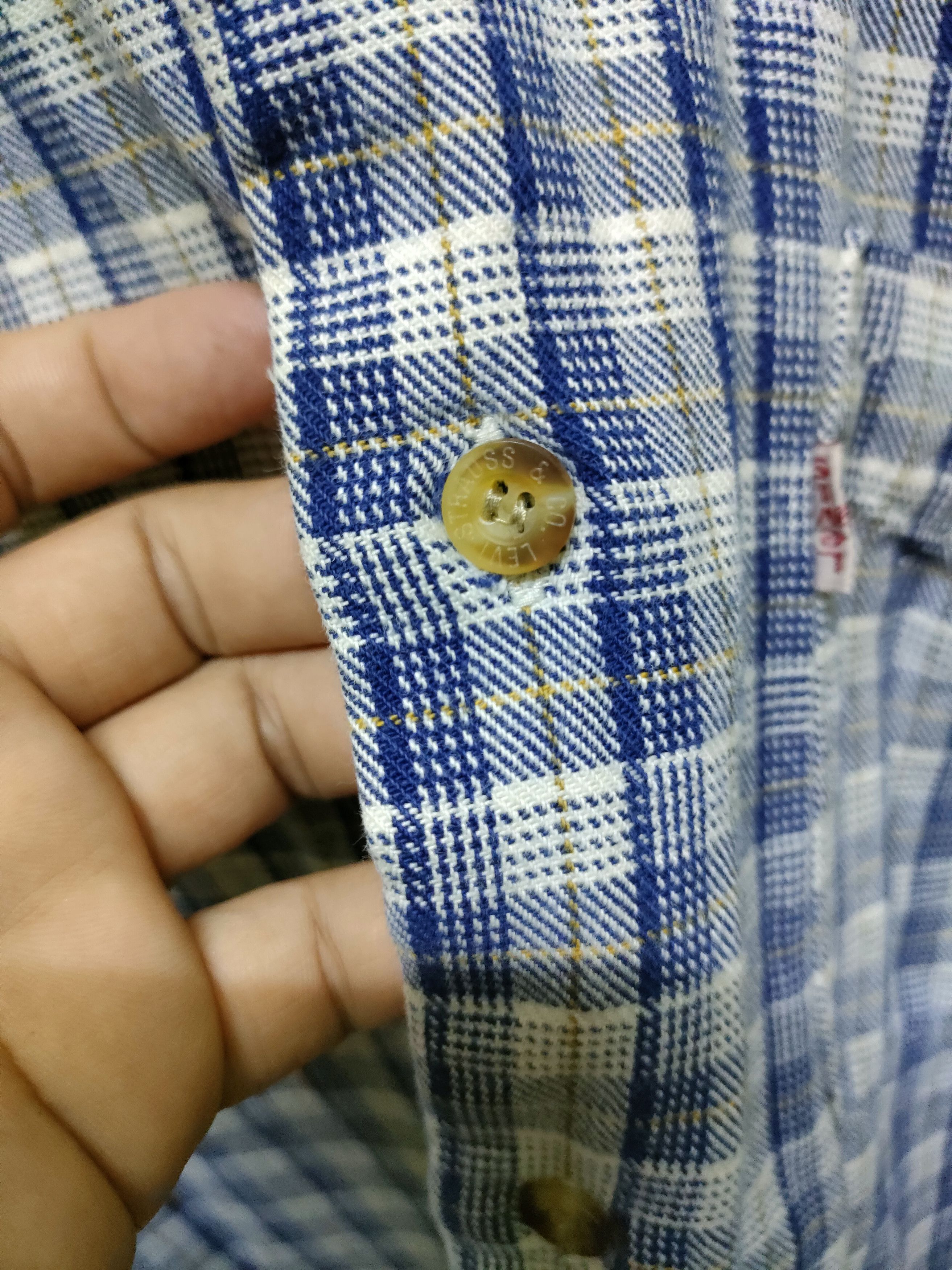 Flannel × Levi's × Levi's Vintage Clothing 🔥 Steal 🔥 Levi's Flannel Single Pocket Size US M / EU 48-50 / 2 - 4 Thumbnail