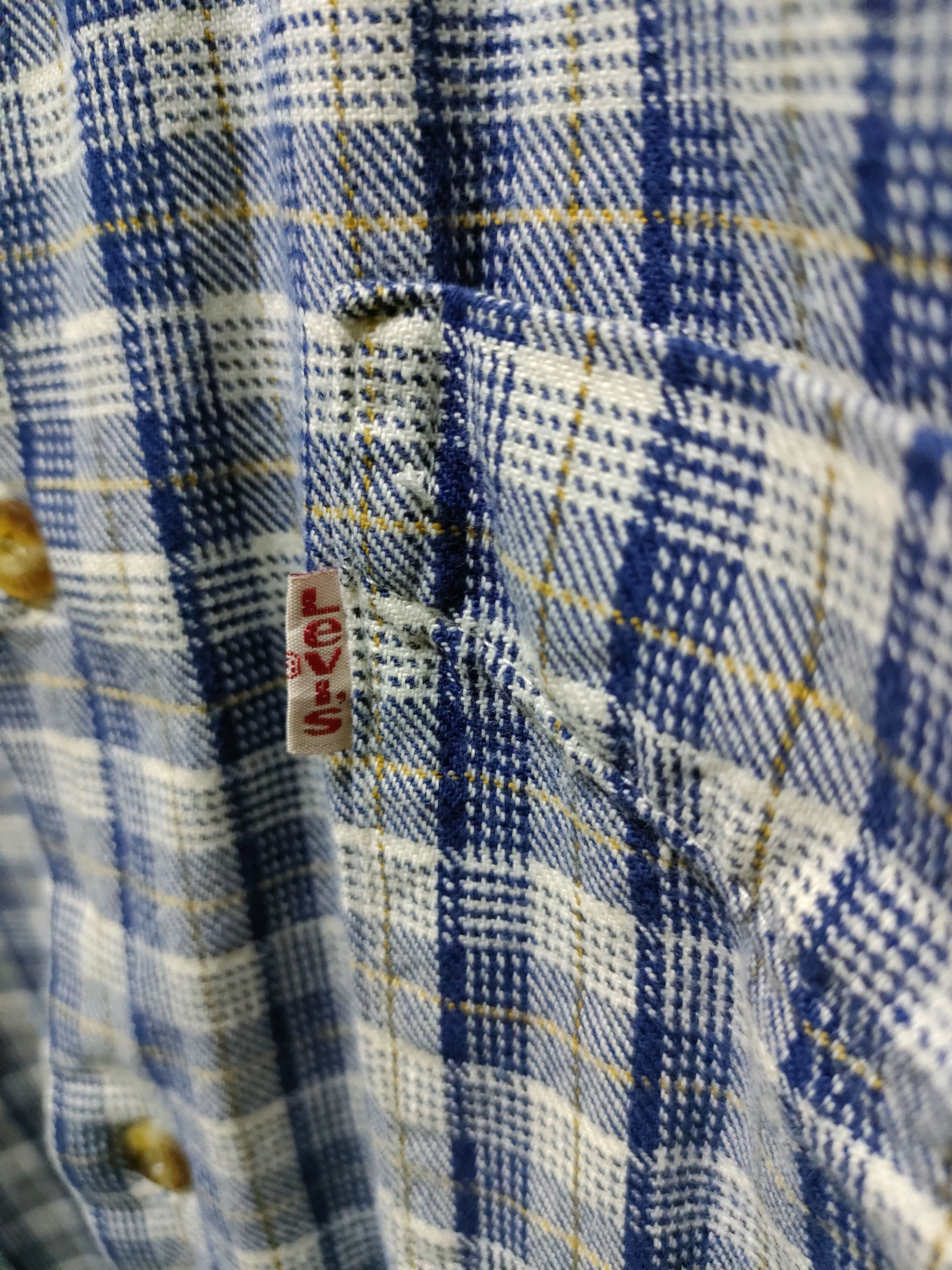 Flannel × Levi's × Levi's Vintage Clothing 🔥 Steal 🔥 Levi's Flannel Single Pocket Size US M / EU 48-50 / 2 - 3 Thumbnail