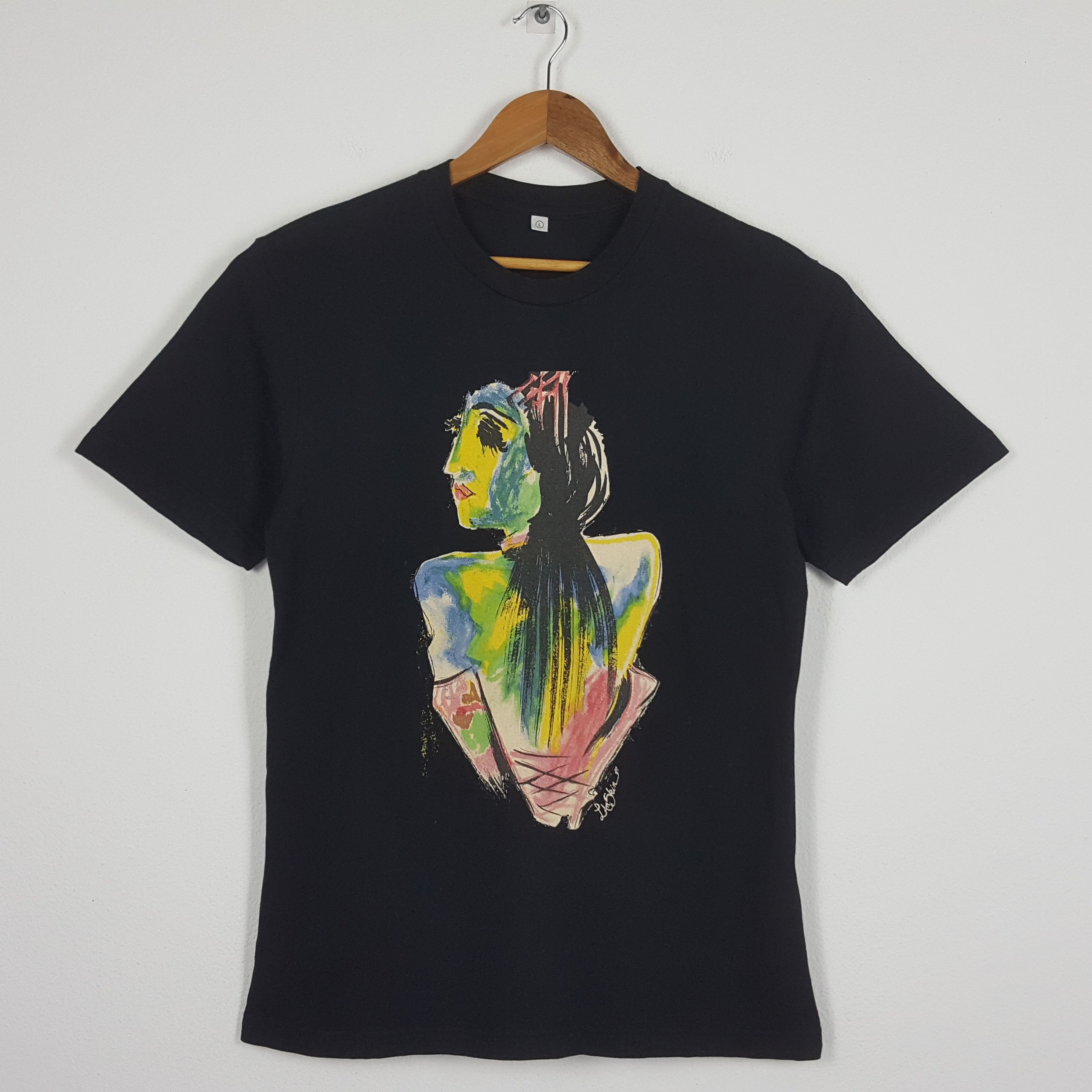 Japanese Brand Vintage Japanese brand X art picasso style t-shirt Size US M / EU 48-50 / 2 - 1 Thumbnail