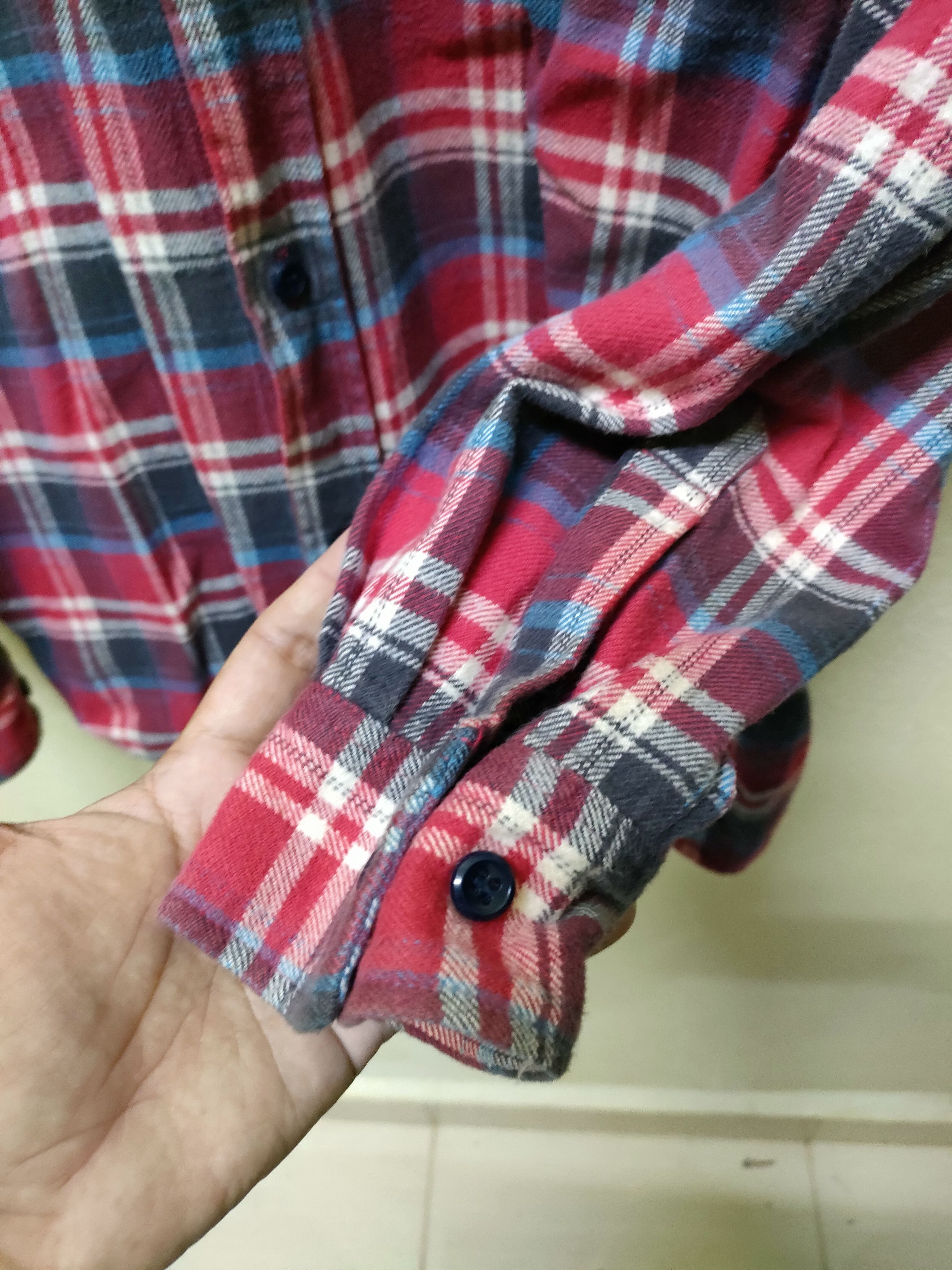 Big John × Flannel × Japanese Brand 💥 Best Offer 💥 Big John Flannel Double Pocket Size US M / EU 48-50 / 2 - 3 Thumbnail