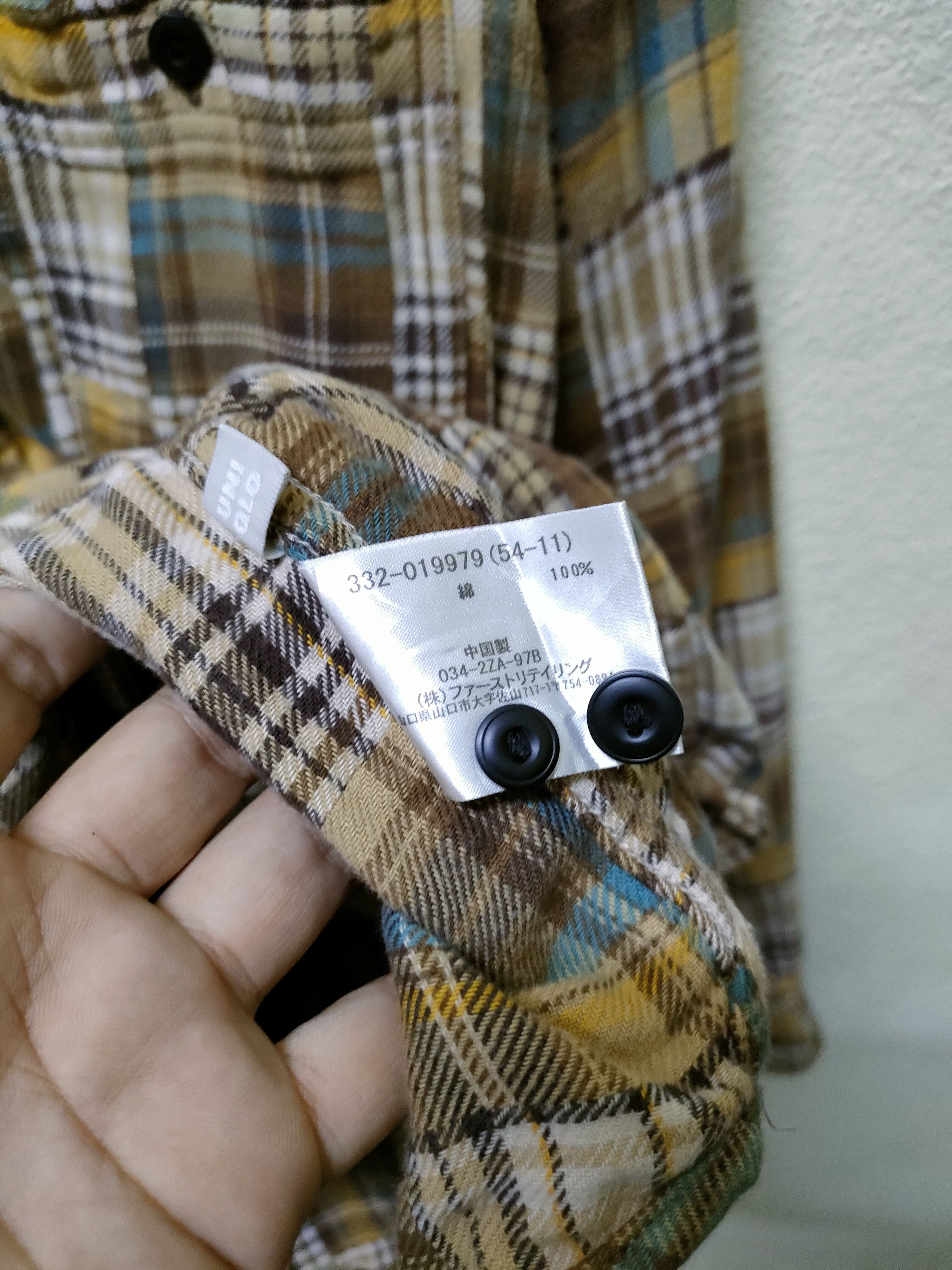 💥 Best Offer 💥 Uniqlo Patchwork Design Flannel