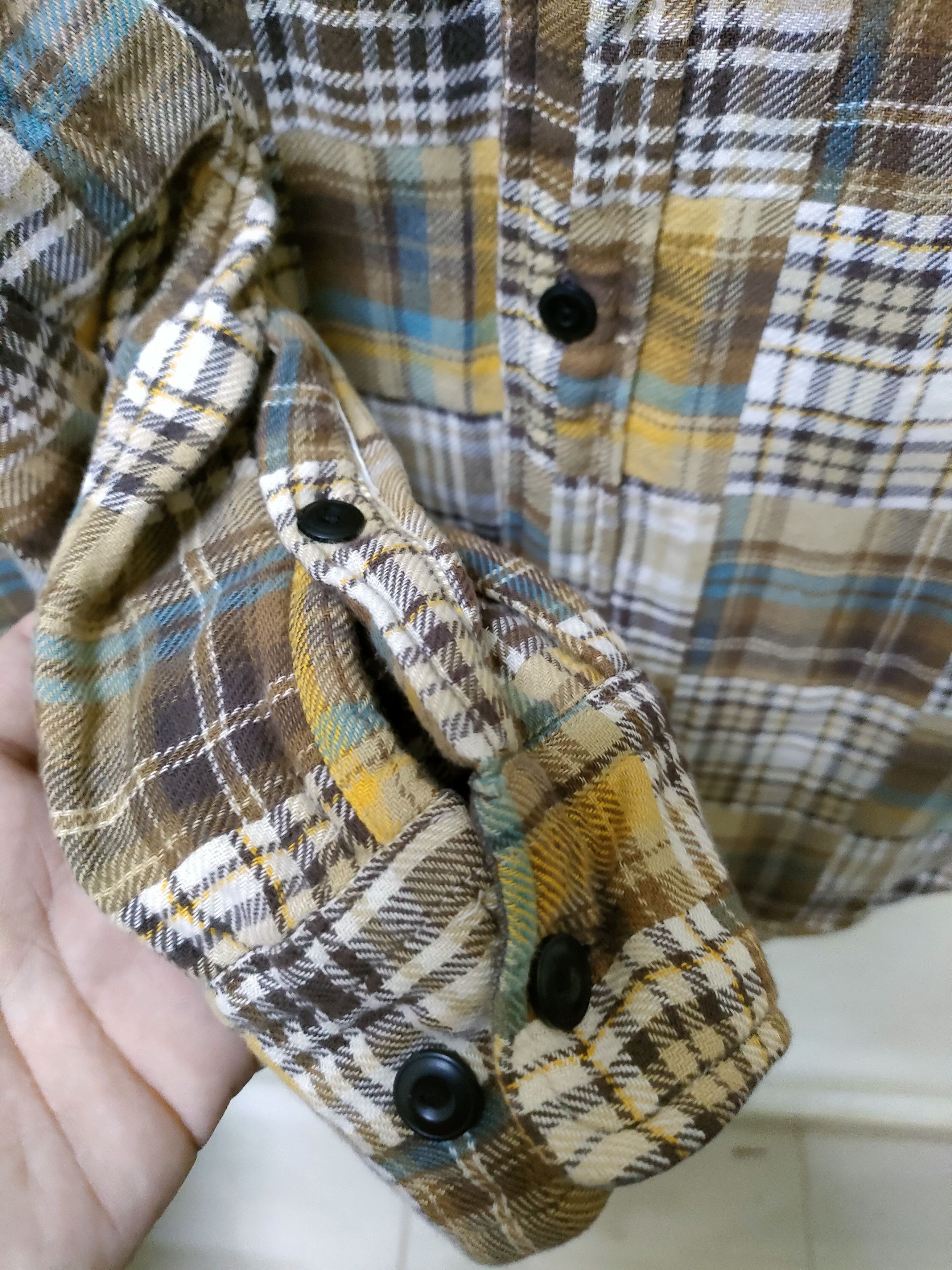 💥 Best Offer 💥 Uniqlo Patchwork Design Flannel