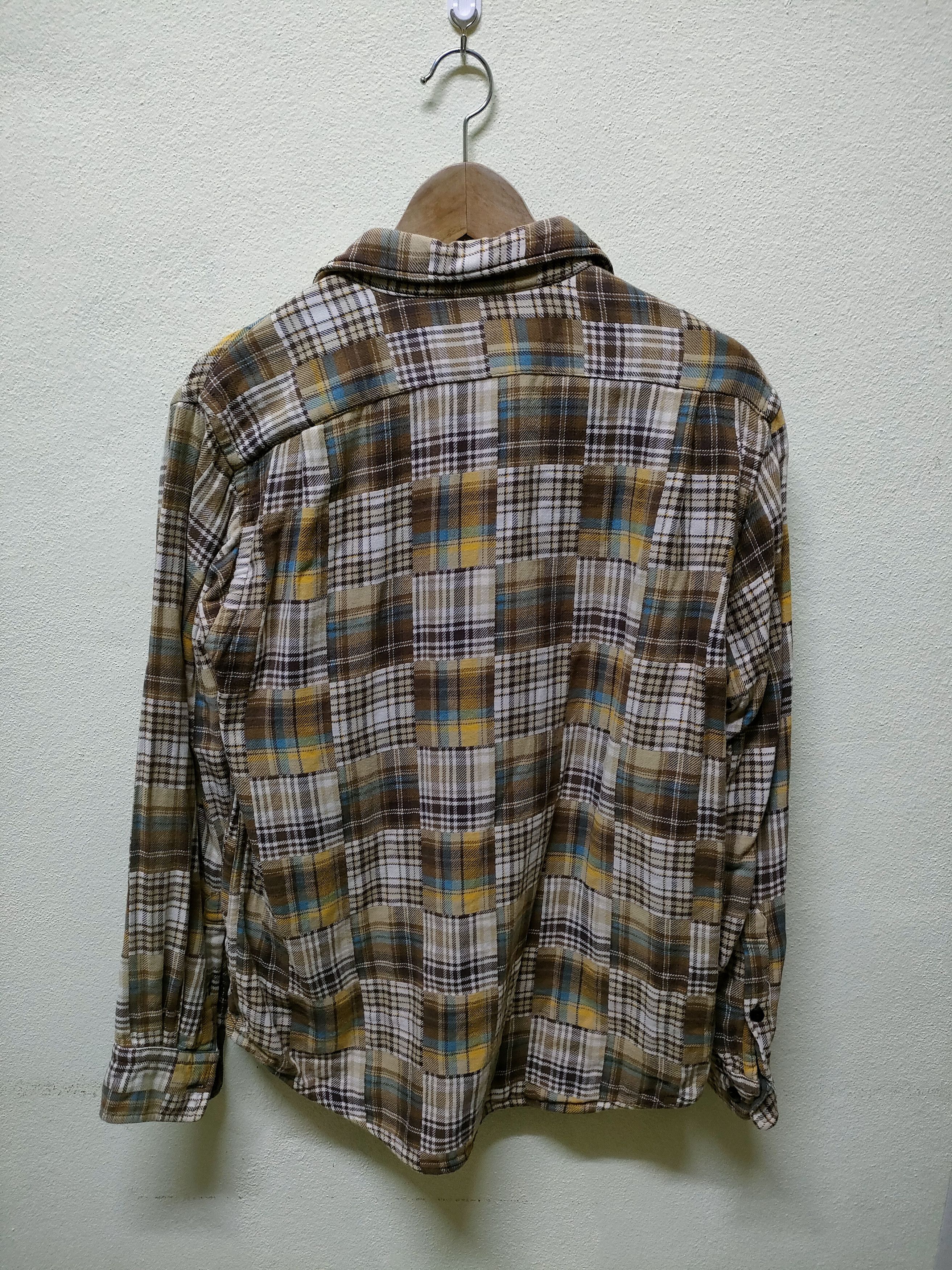 💥 Best Offer 💥 Uniqlo Patchwork Design Flannel