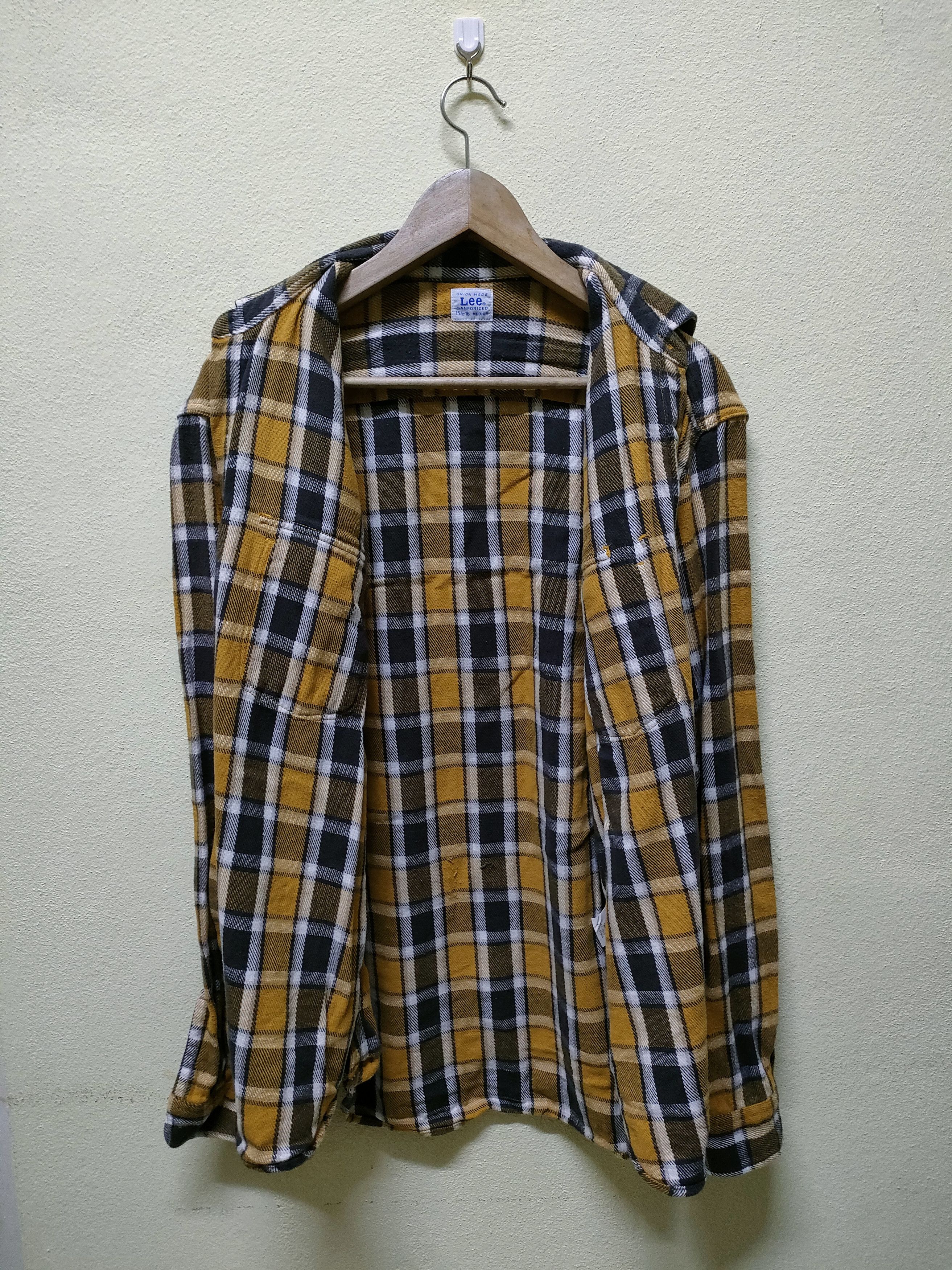 Flannel × Lee × Vintage 💥 Best Offer 💥 Lee Flannel Double Pocket Size US M / EU 48-50 / 2 - 8 Thumbnail