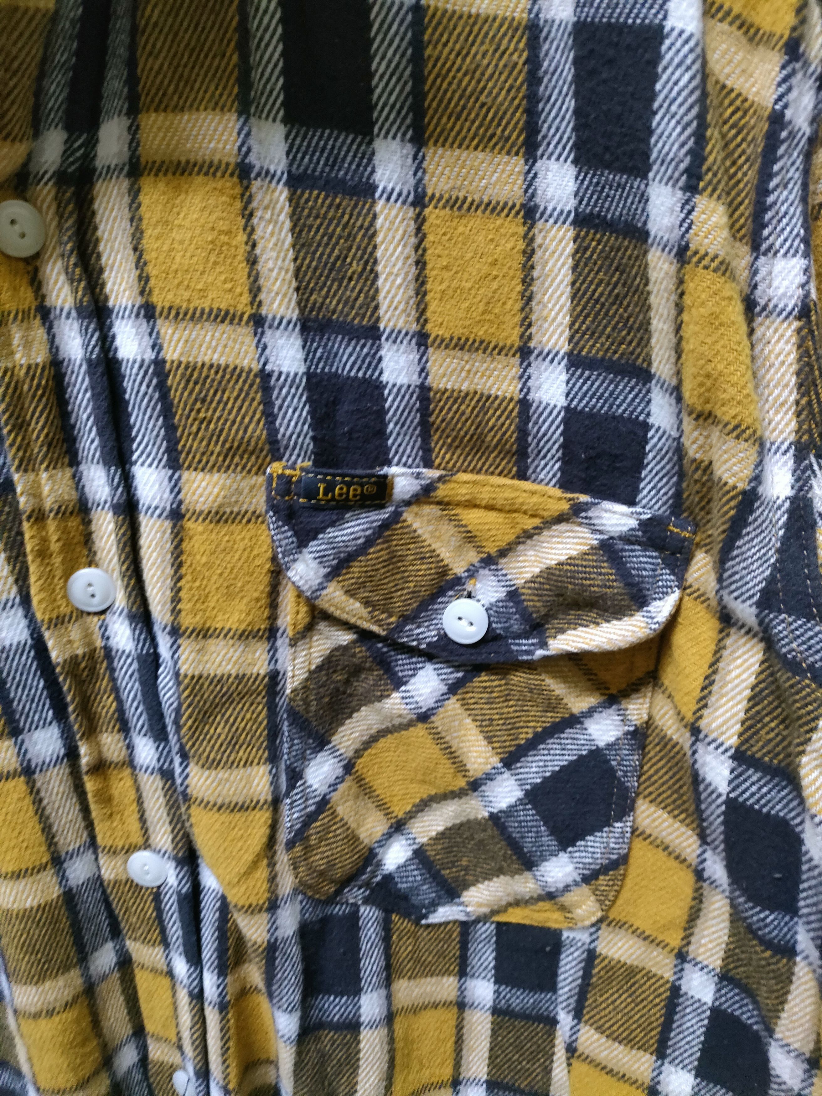 Flannel × Lee × Vintage 💥 Best Offer 💥 Lee Flannel Double Pocket Size US M / EU 48-50 / 2 - 5 Thumbnail