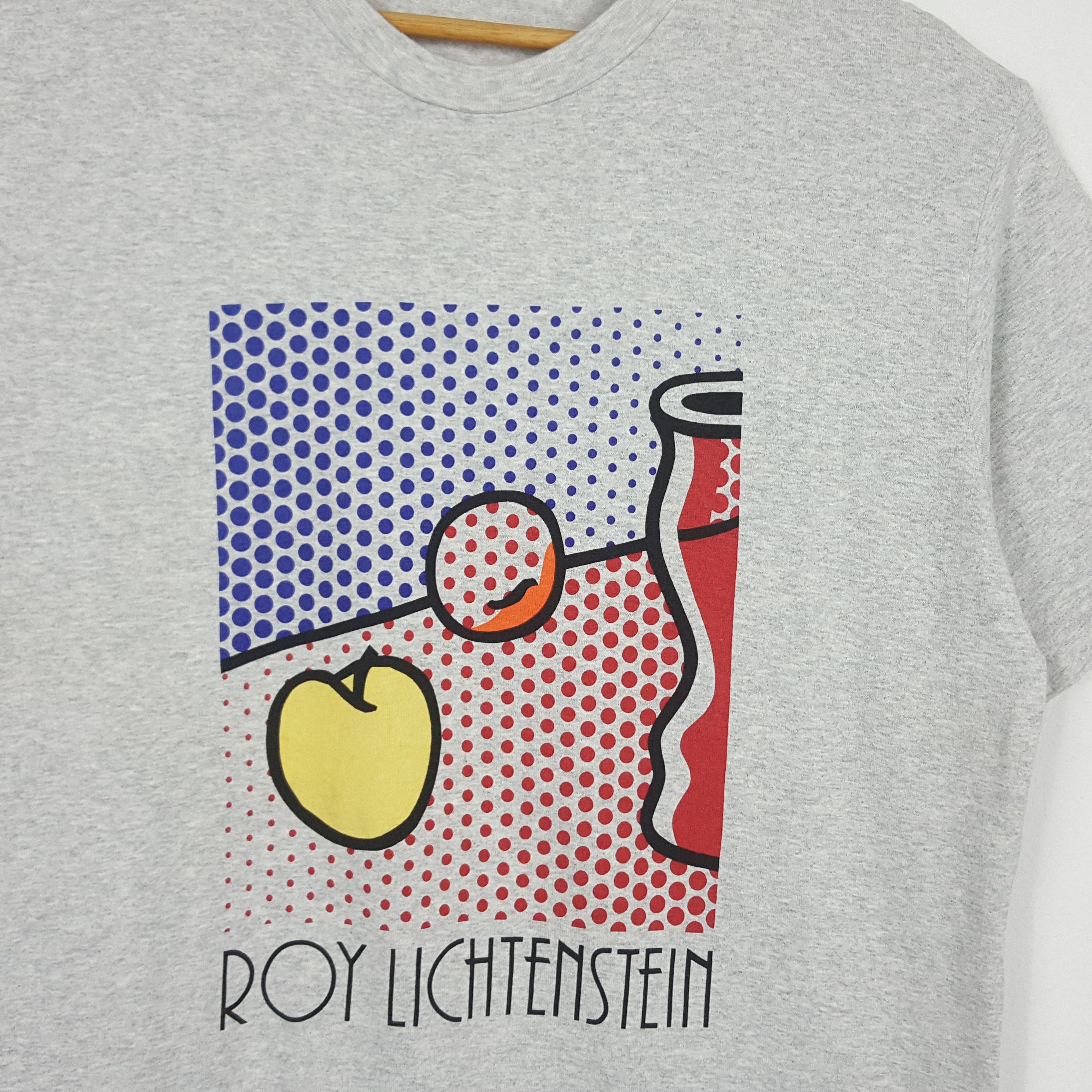 Vintage Vintage ROY LICHTENSTEIN Streetwear Art Design T-Shirt Size US XL / EU 56 / 4 - 2 Thumbnail