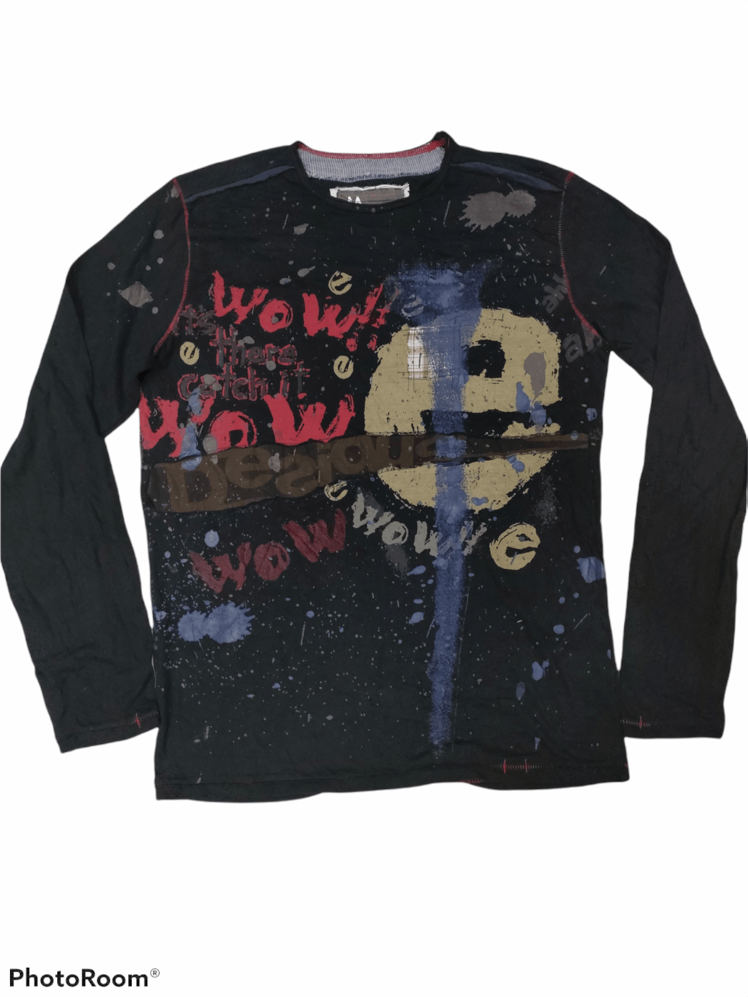 Desigual Desiguel Distressed Design Long Sleeve Size US M / EU 48-50 / 2 - 1 Thumbnail