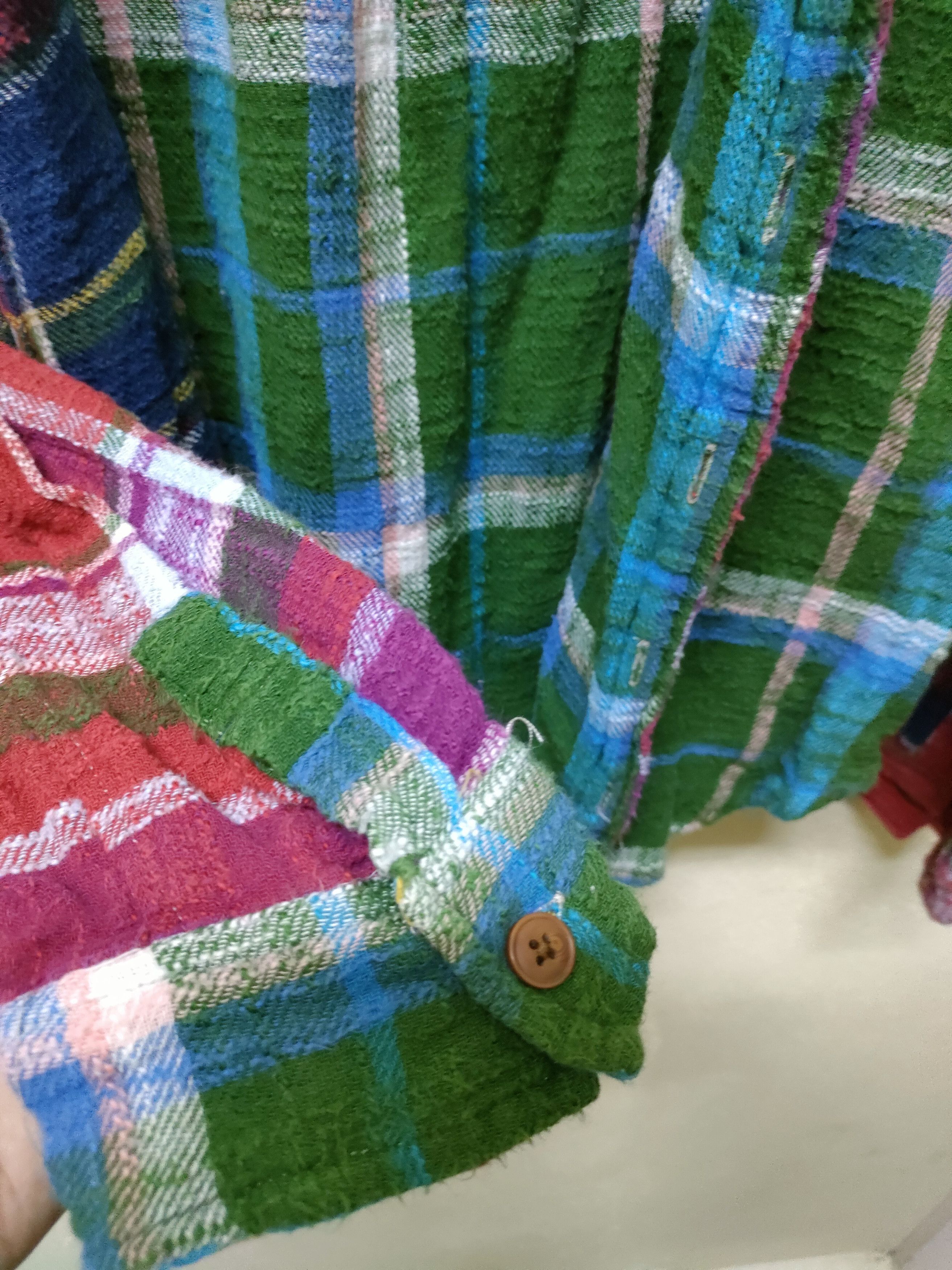 Flannel × Japanese Brand 🔥 Steal 🔥 Cube Sugar Crazy Color Flannel Size US M / EU 48-50 / 2 - 5 Thumbnail