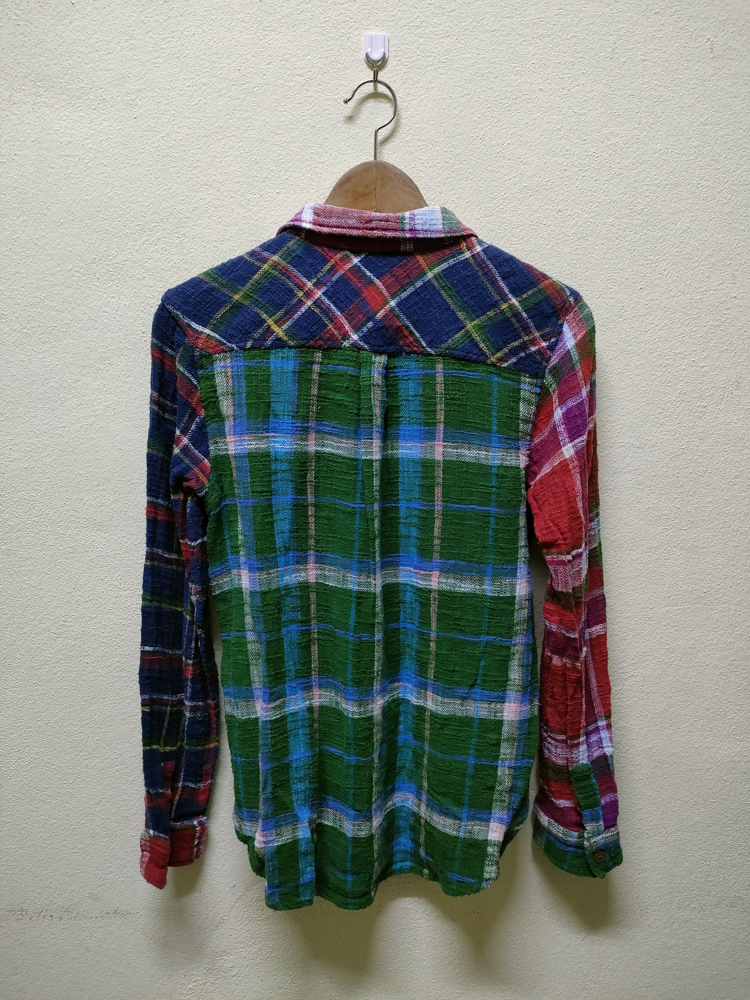 Flannel × Japanese Brand 🔥 Steal 🔥 Cube Sugar Crazy Color Flannel Size US M / EU 48-50 / 2 - 3 Thumbnail