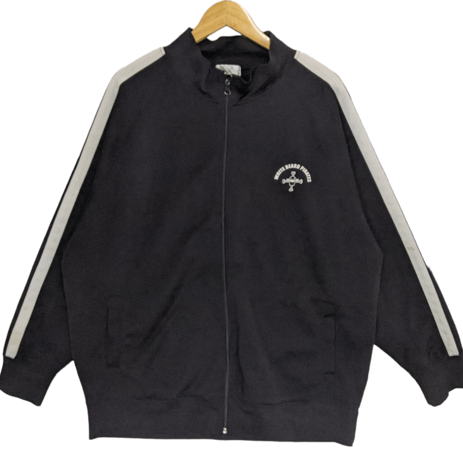 Anime ONE PIECE Ace White Beard Pirates Anime Training Jacket Size US XXL / EU 58 / 5 - 2 Thumbnail