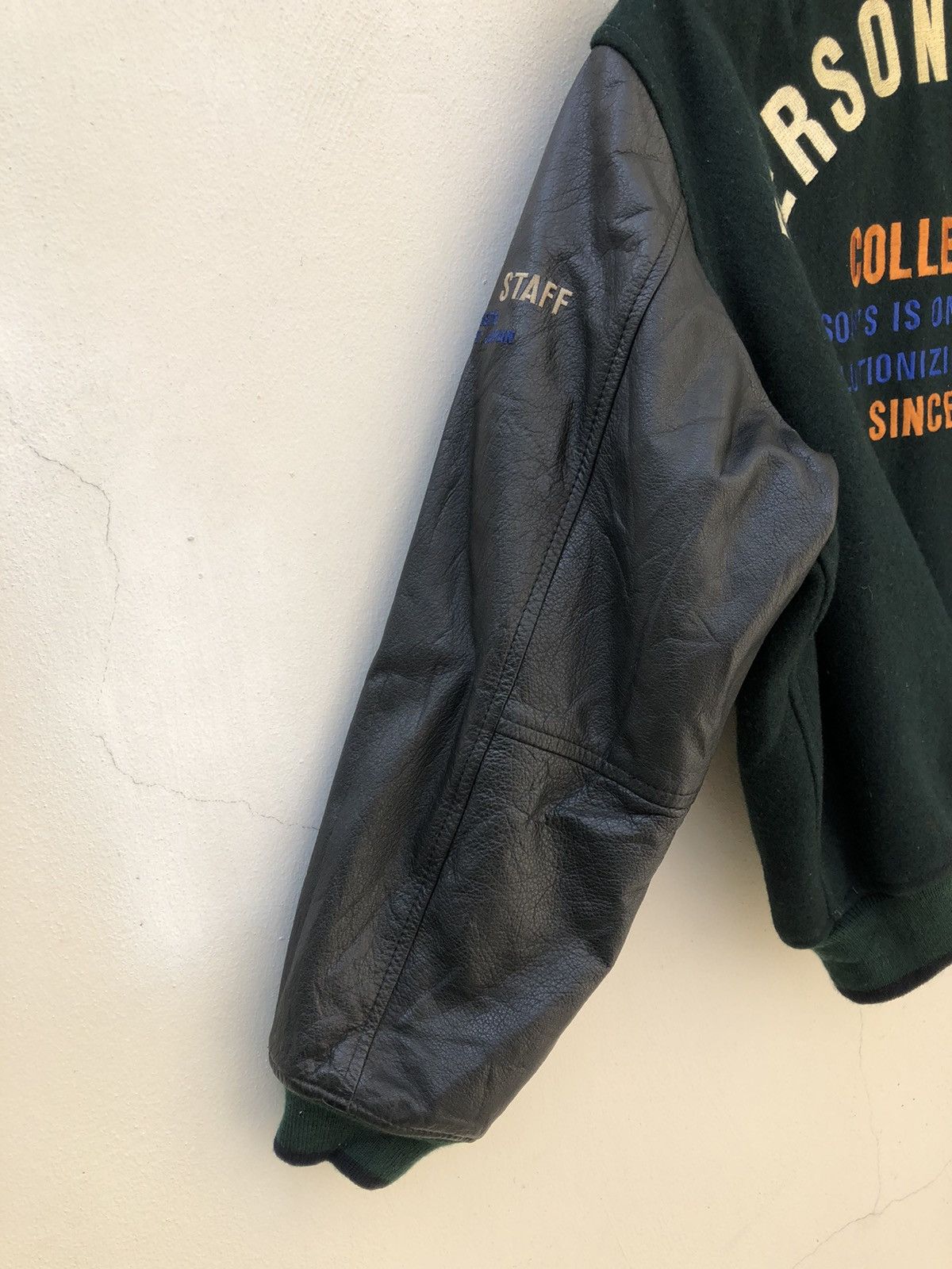 PERSON'S 90s Person’s Japan STAFF COLLECTION Varsity Bomber Jacket Size US M / EU 48-50 / 2 - 6 Thumbnail
