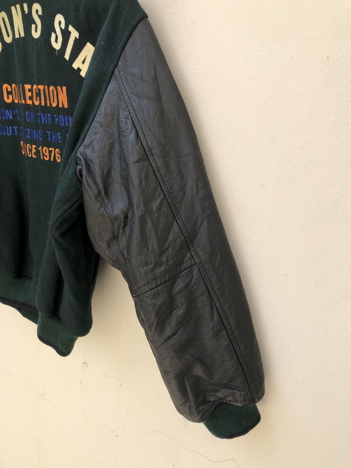 PERSON'S 90s Person’s Japan STAFF COLLECTION Varsity Bomber Jacket Size US M / EU 48-50 / 2 - 5 Thumbnail