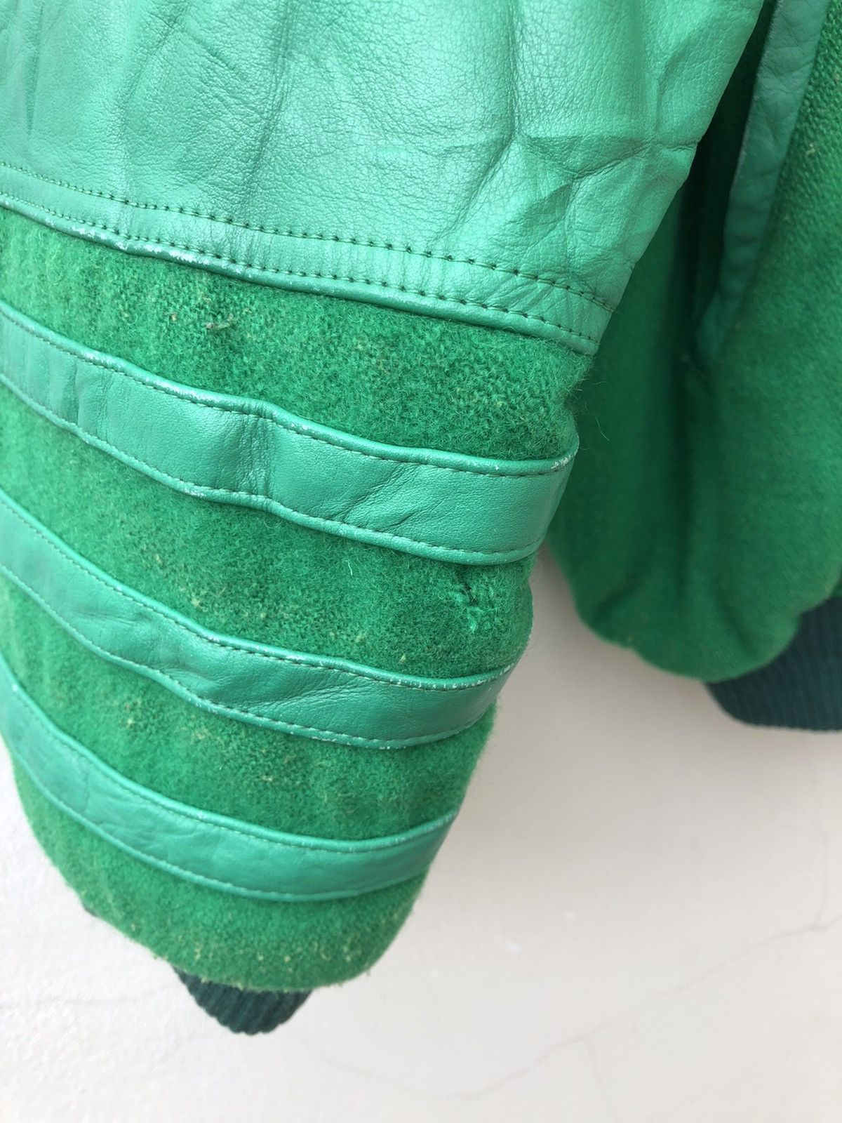 PERSON'S Vintage 90s Person’s Japan Spell Baggy Varsity Bomber Jacket Size US L / EU 52-54 / 3 - 19 Thumbnail