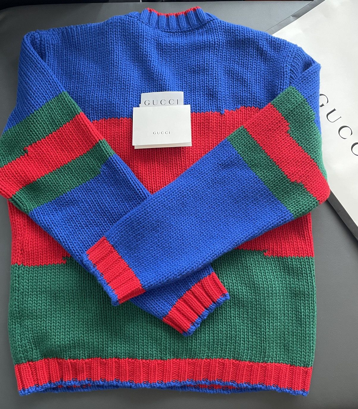 Gucci SuperRunway $2,500 Brand NEW LimitedEdition Cardigan Sweater Size US L / EU 52-54 / 3 - 15 Thumbnail