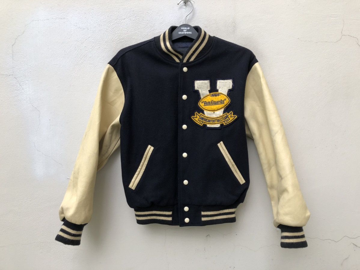 Van 80s Van Jac Japan American Football Team Varsity Jacket Size US M / EU 48-50 / 2 - 8 Thumbnail