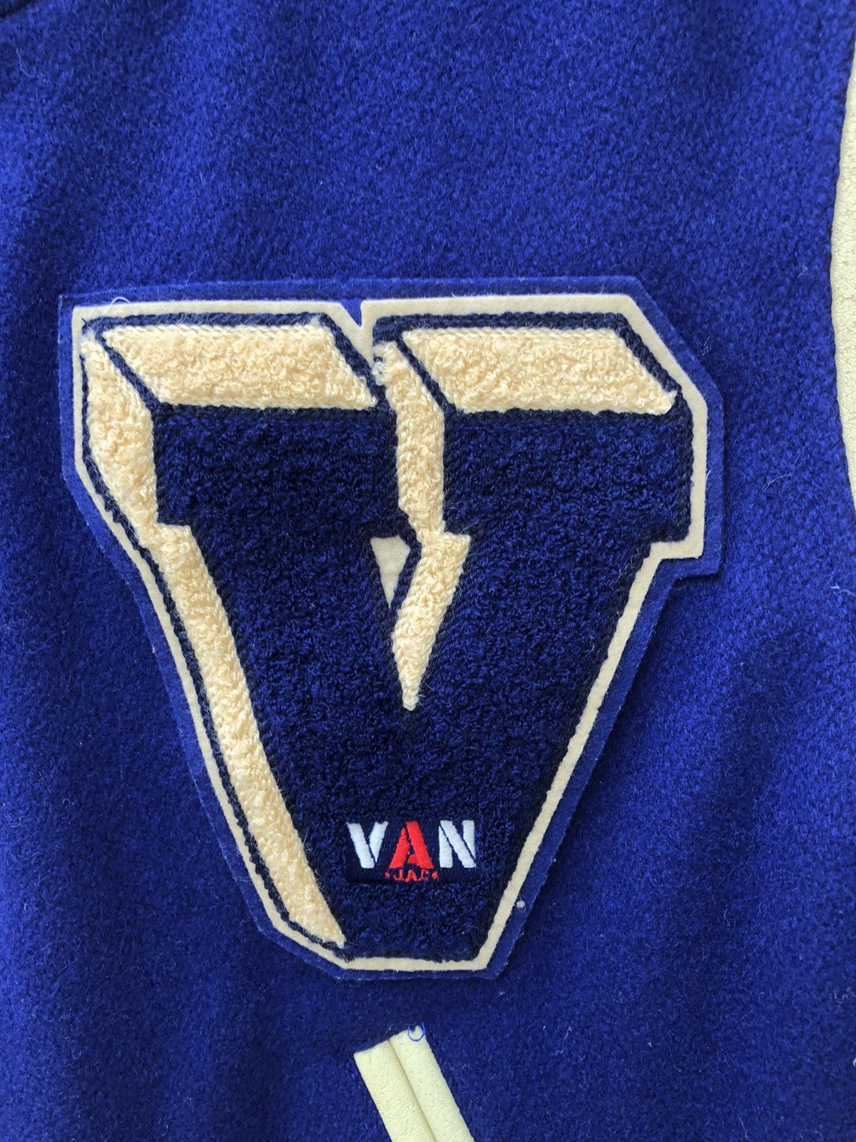 Japanese Brand 80s 90s Van Jac Japan Varsity Bomber Jacket Size US M / EU 48-50 / 2 - 11 Thumbnail