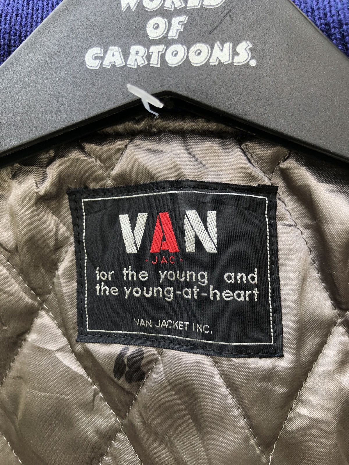 Japanese Brand 80s 90s Van Jac Japan Varsity Bomber Jacket Size US M / EU 48-50 / 2 - 17 Thumbnail