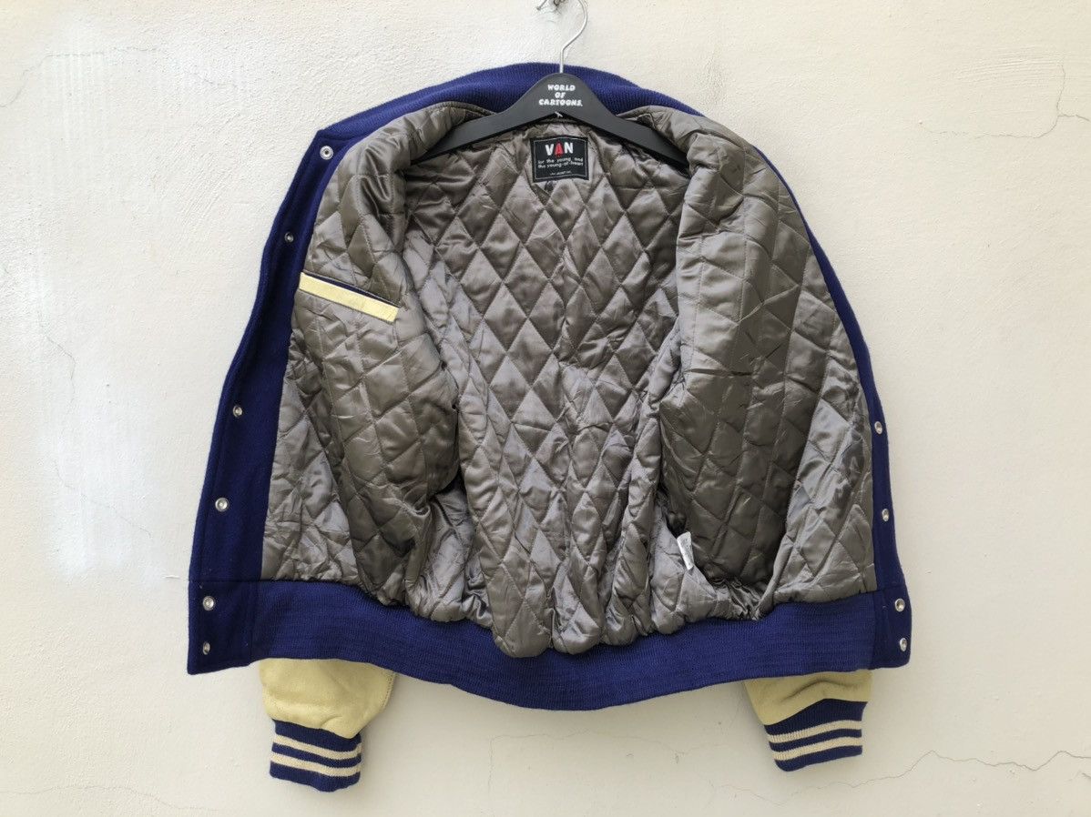 Japanese Brand 80s 90s Van Jac Japan Varsity Bomber Jacket Size US M / EU 48-50 / 2 - 15 Thumbnail