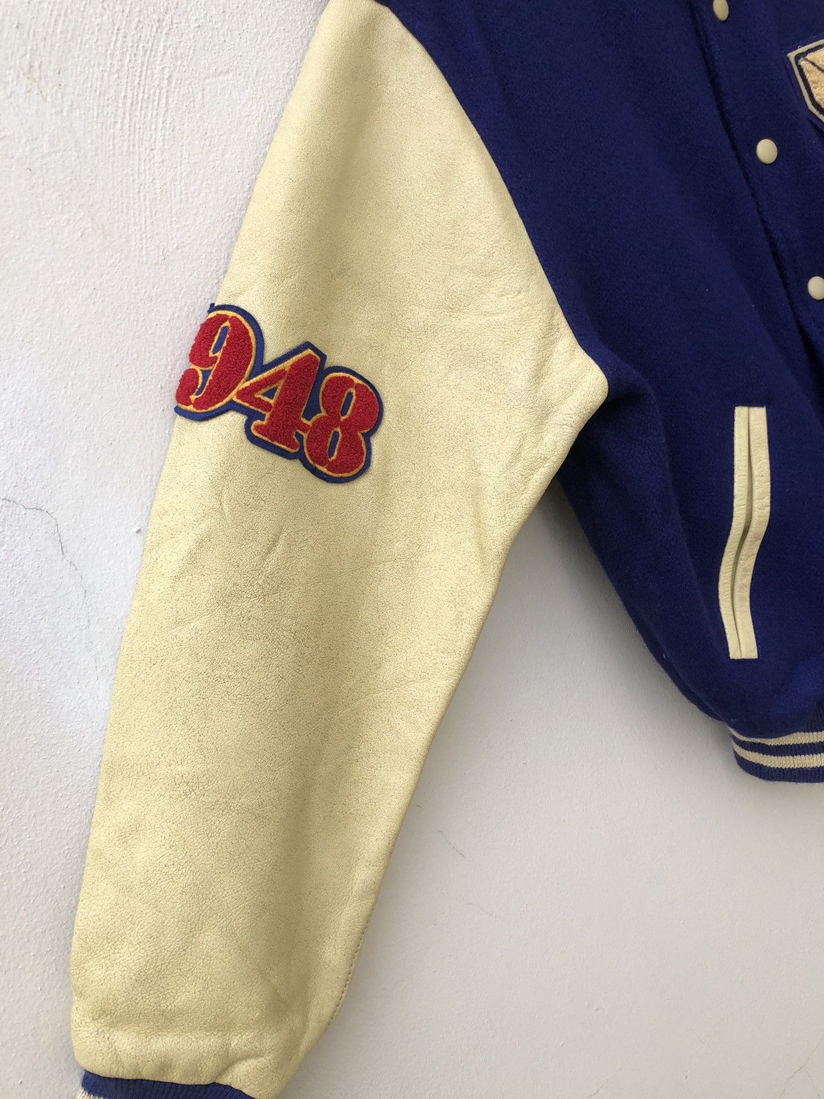 Japanese Brand 80s 90s Van Jac Japan Varsity Bomber Jacket Size US M / EU 48-50 / 2 - 13 Thumbnail