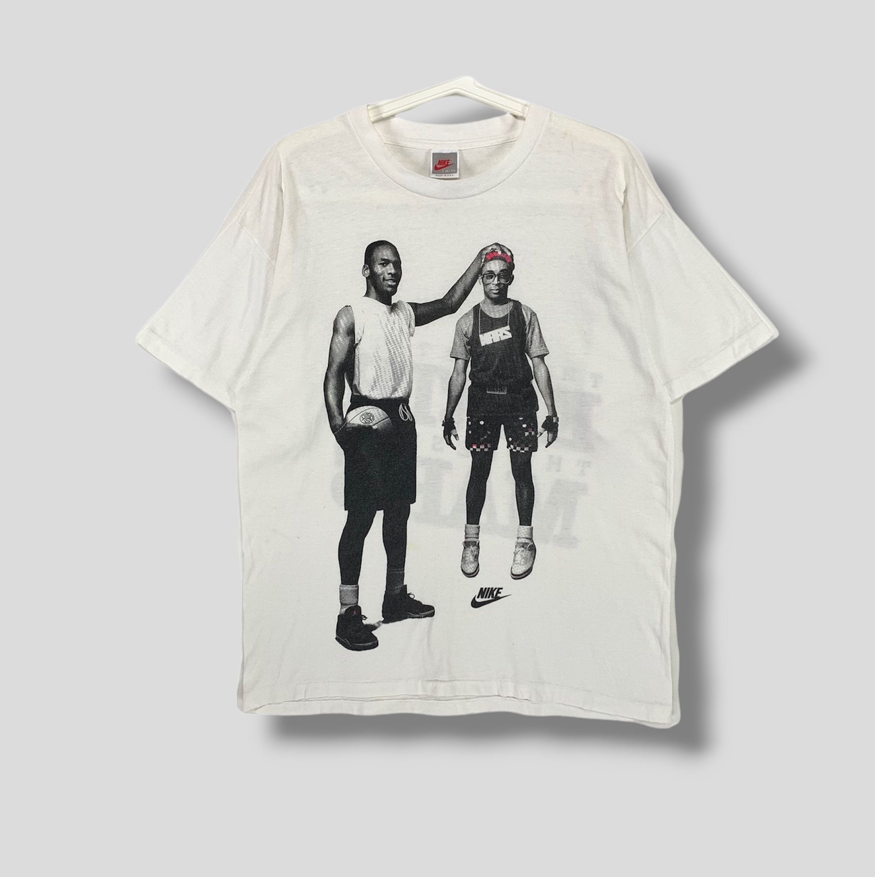Nike × Rap Tees × Vintage Vintage 90s Nike Micheal jordan spike 