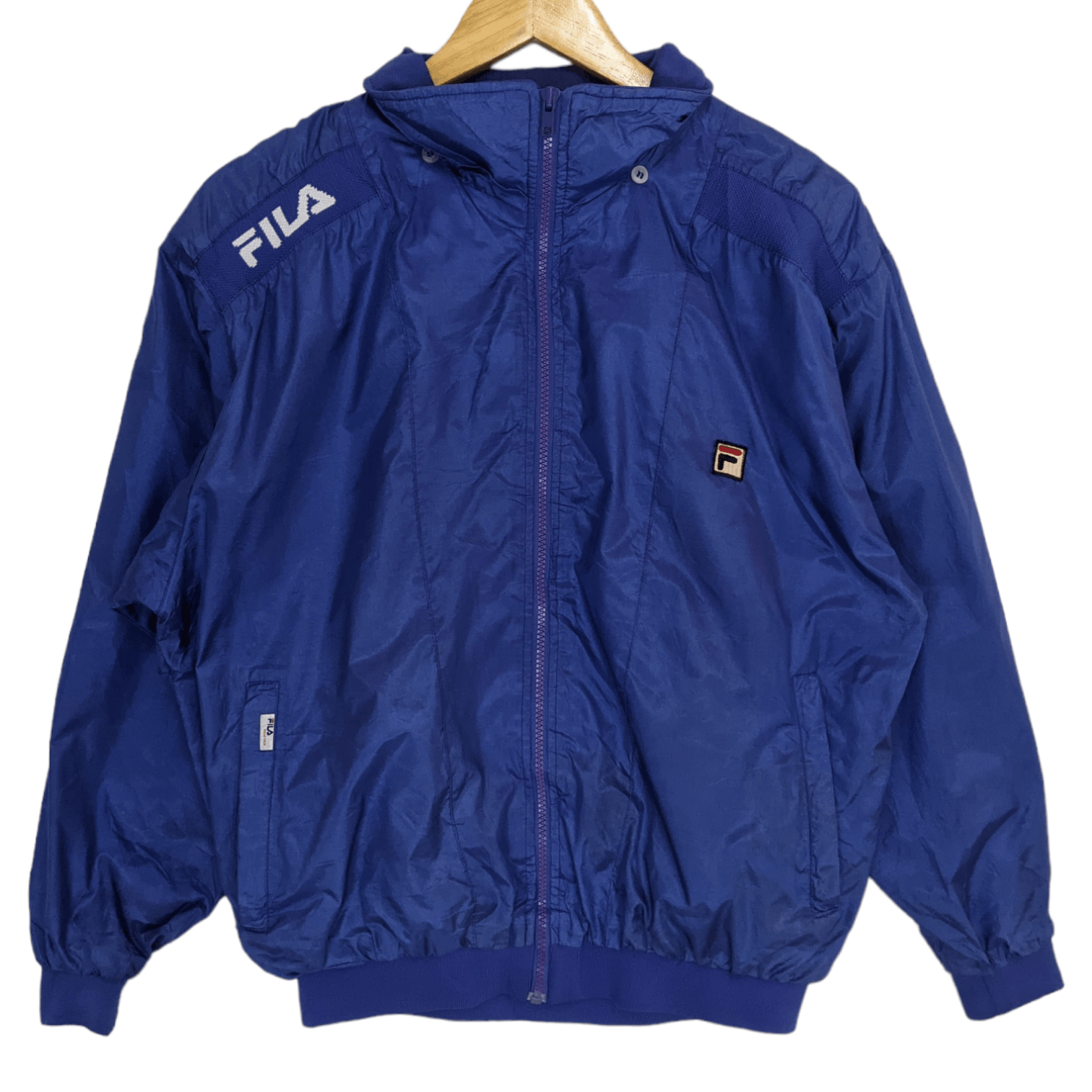 Fila Vintage 90's FILA Windbreaker Training Jacket Size US M / EU 48-50 / 2 - 2 Thumbnail