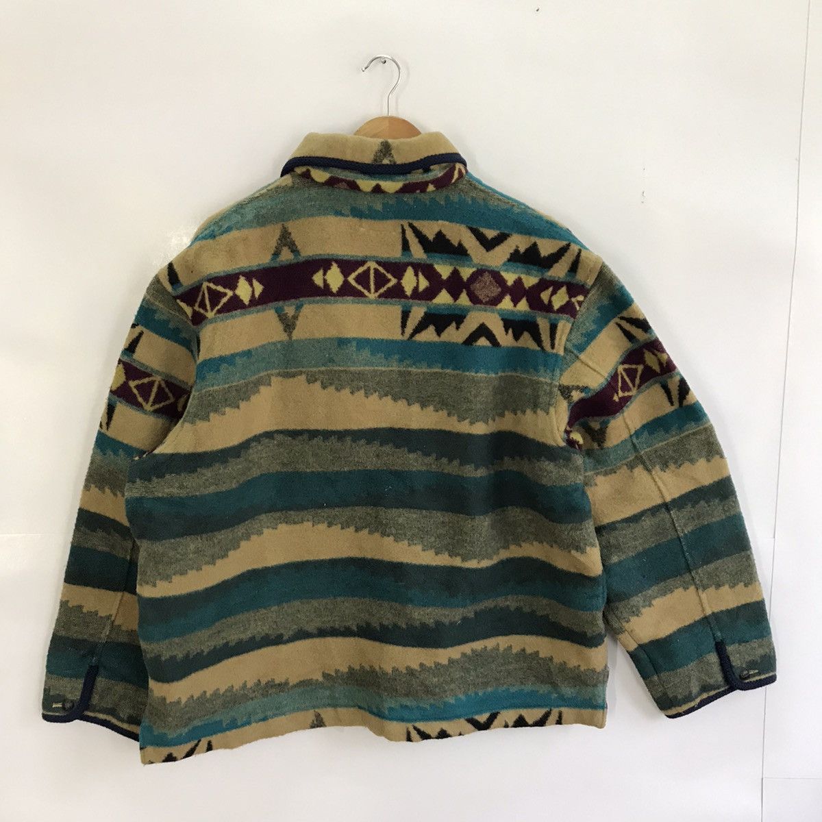 Japanese Brand BOSSBAT Design Wool Navajo Jacket Size US XL / EU 56 / 4 - 4 Thumbnail