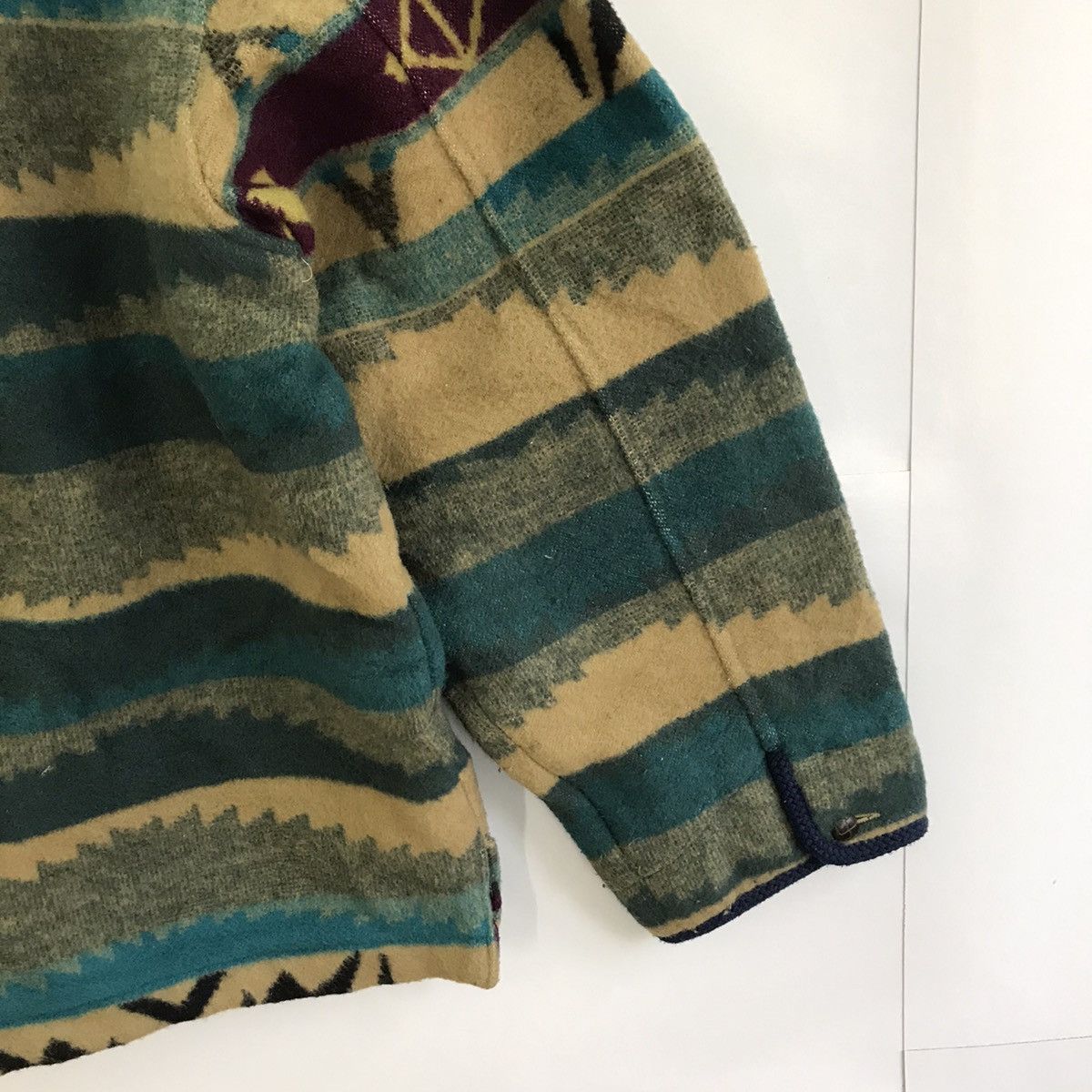 Japanese Brand BOSSBAT Design Wool Navajo Jacket Size US XL / EU 56 / 4 - 5 Thumbnail